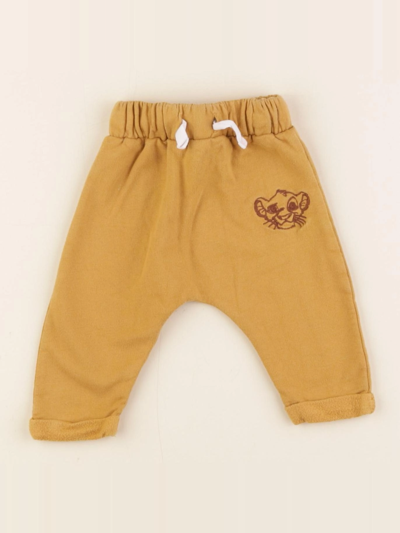 Vertbaudet - sarouel jaune - 3 mois