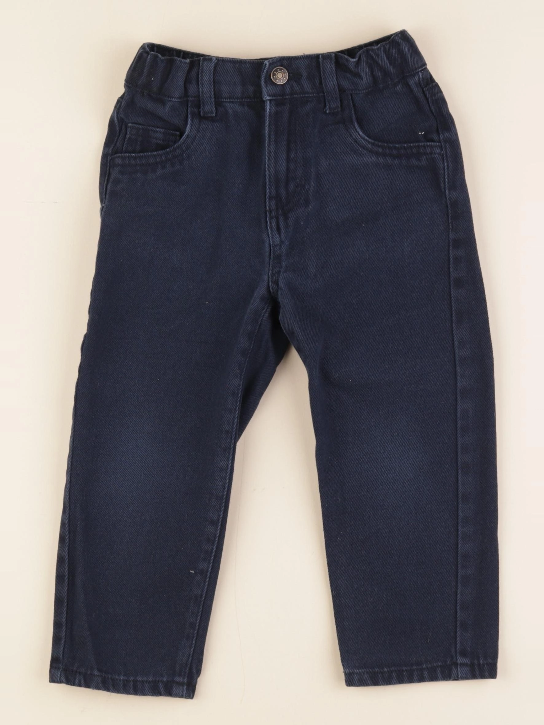 Monoprix - pantalon bleu - 4 ans