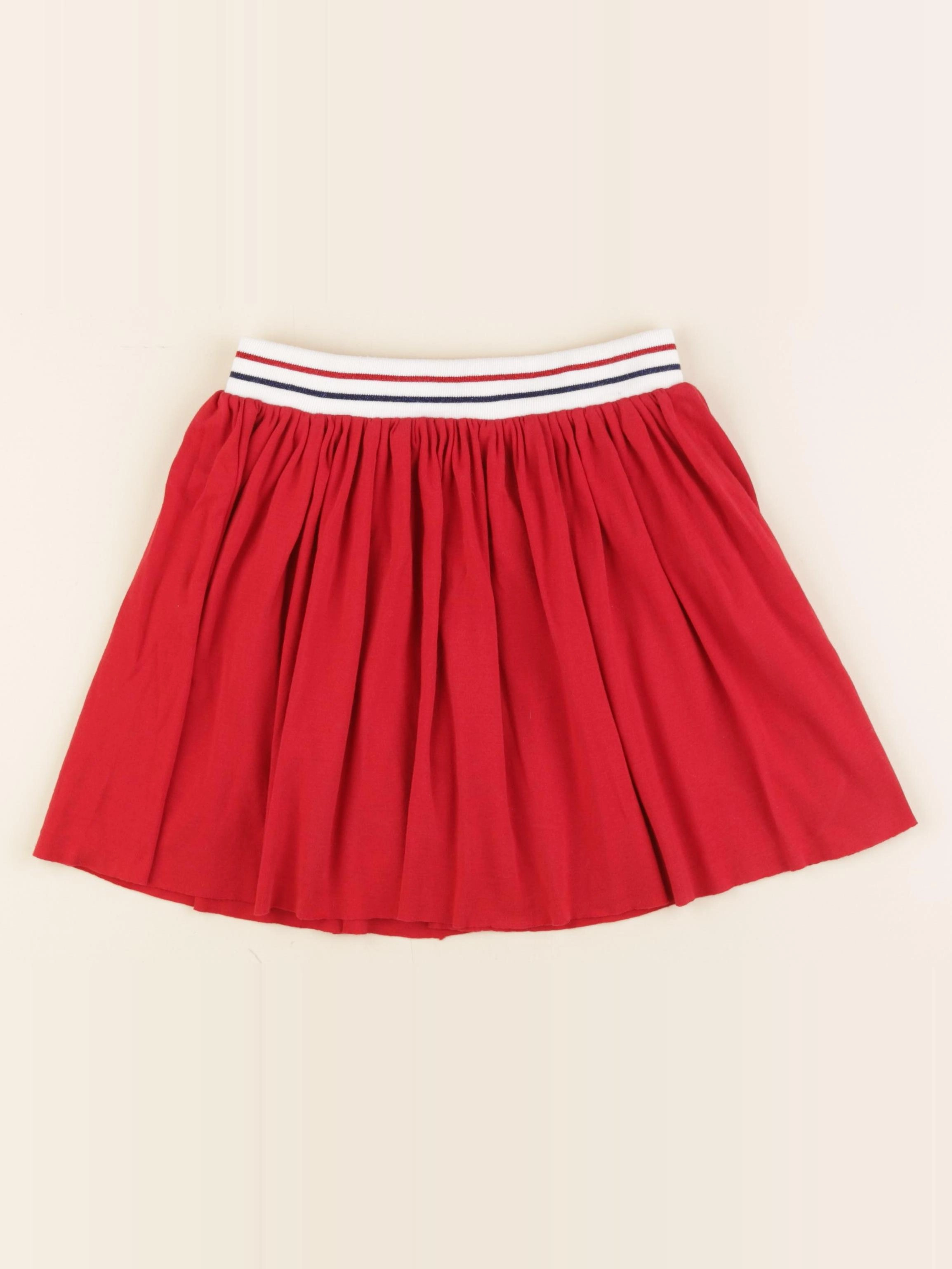Petit Bateau - jupe rouge - 10 ans