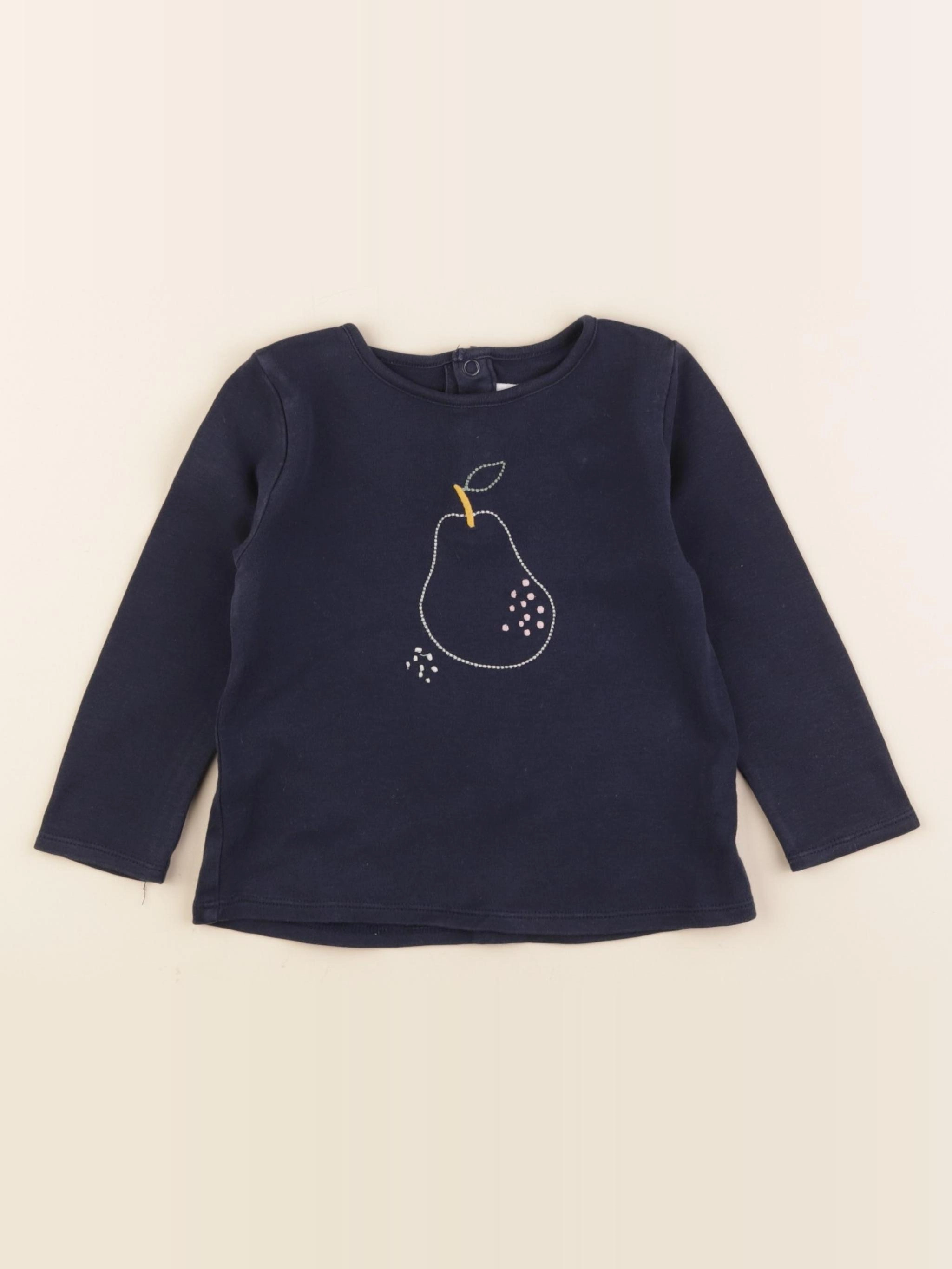 Natalys - tee-shirt bleu - 36 mois