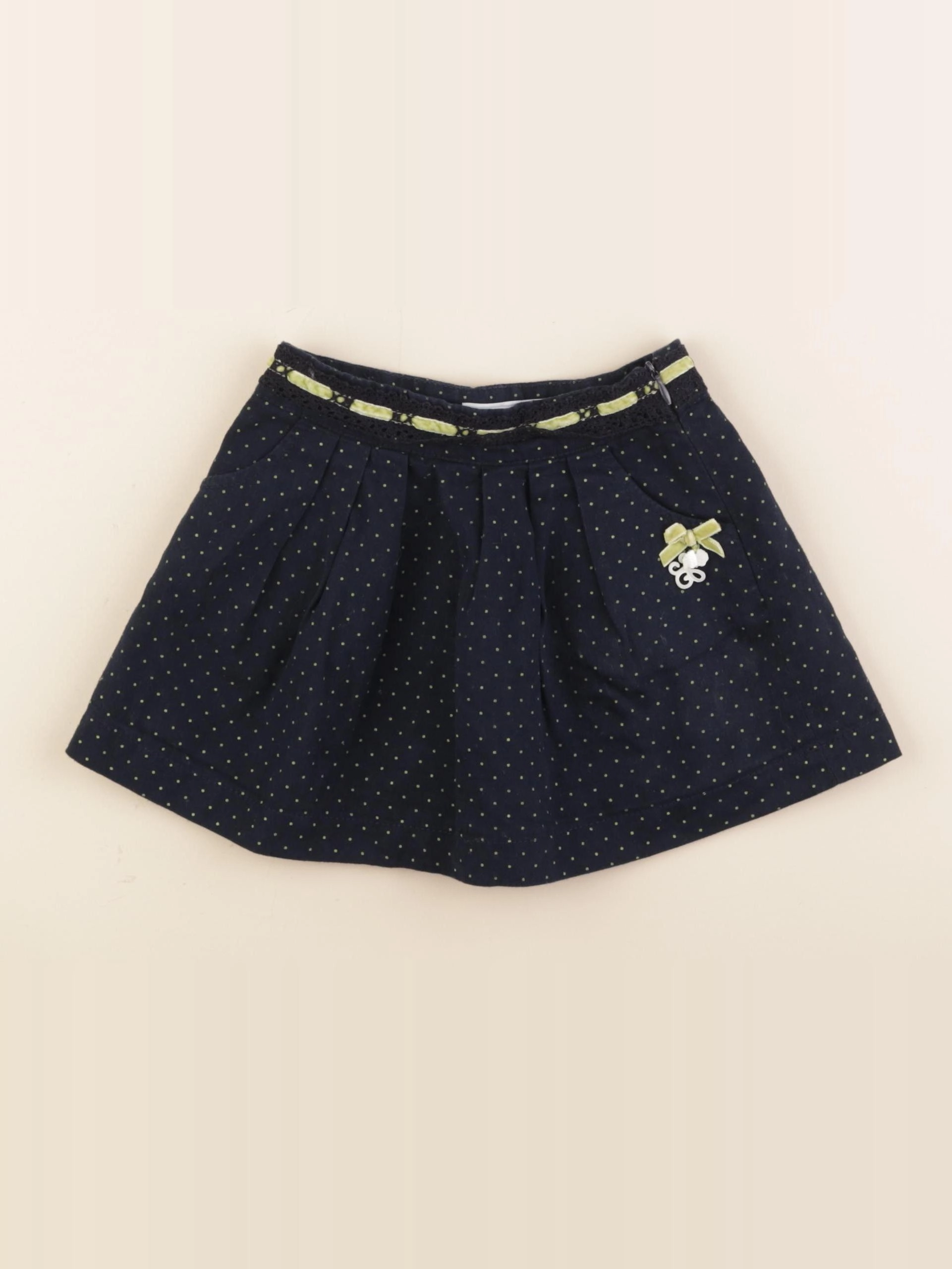 Tartine & Chocolat - jupe bleu, jaune - 2 ans