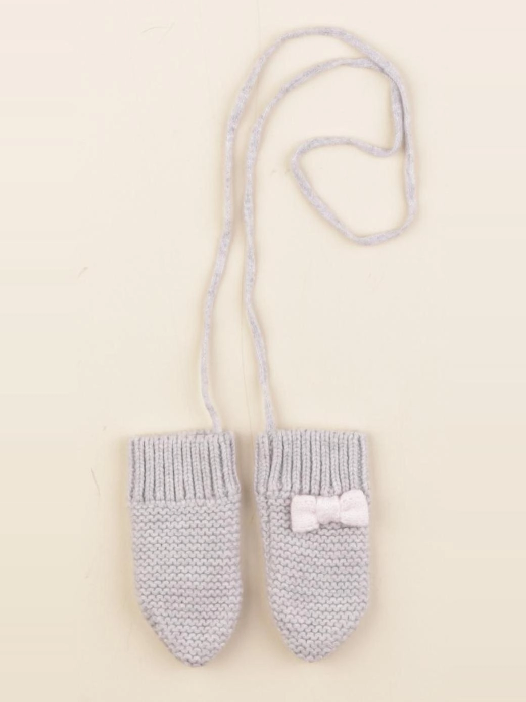 Jacadi - moufles gris - 6 mois