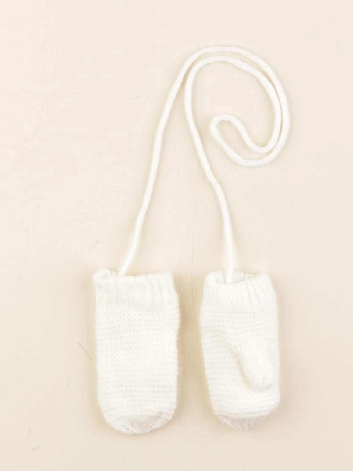 Boutchou - moufles blanc - 6/18 mois