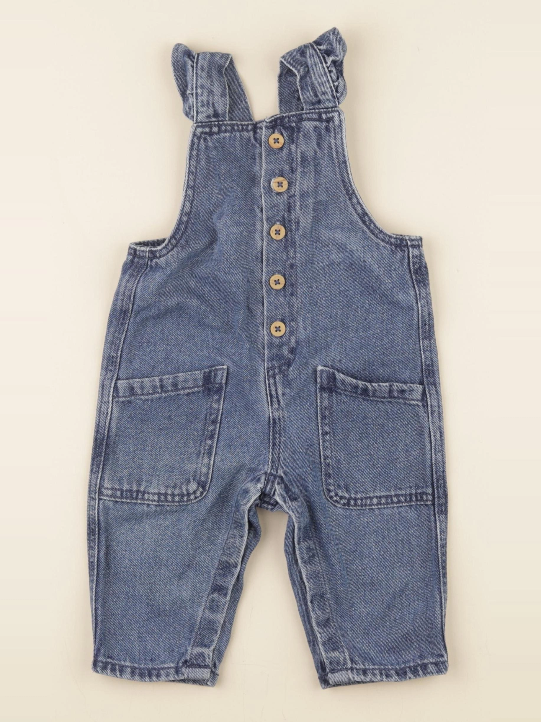 Boutchou - salopette bleu - 6 mois