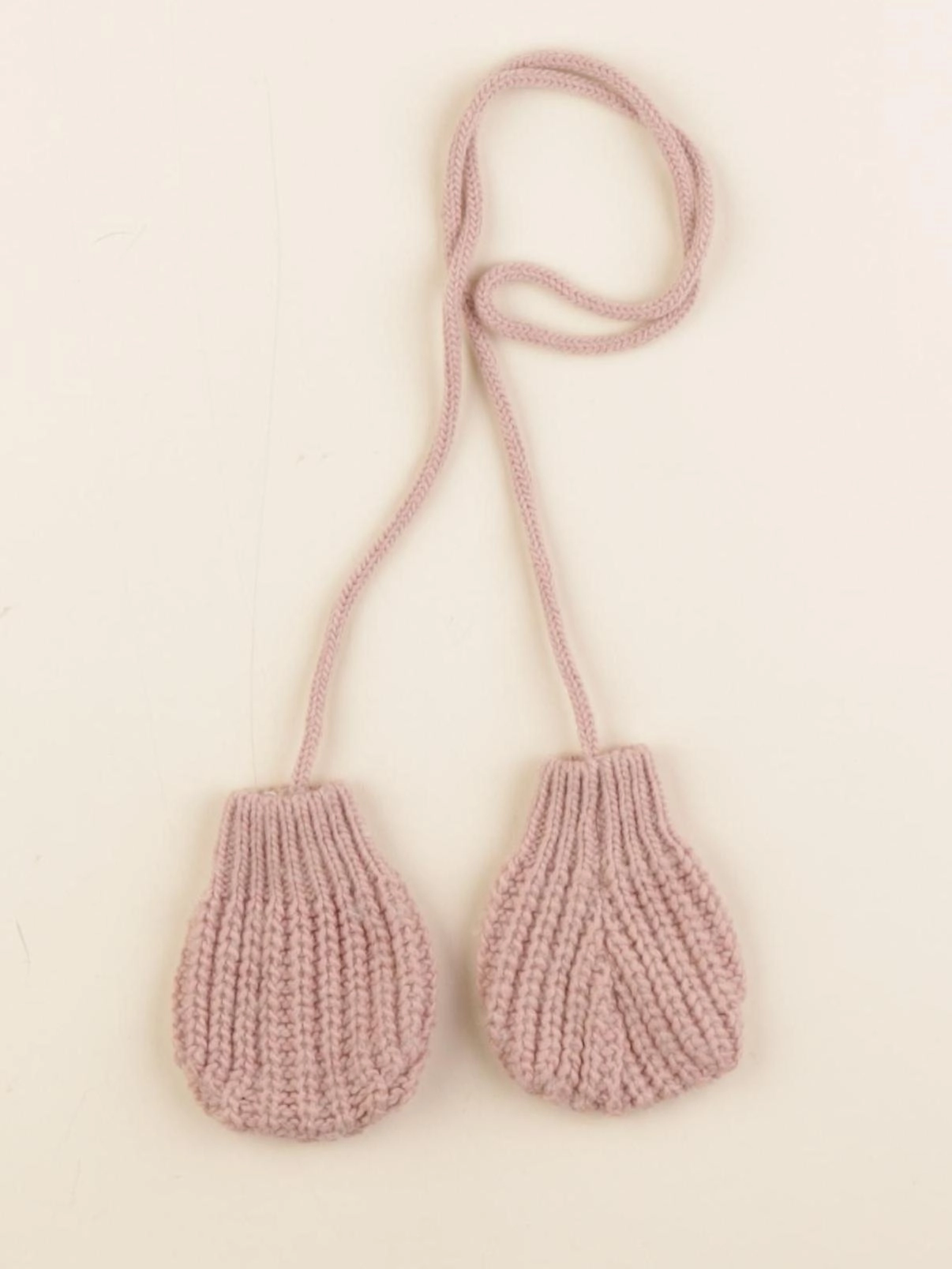 1+ In the family - moufles rose - 12/18 mois