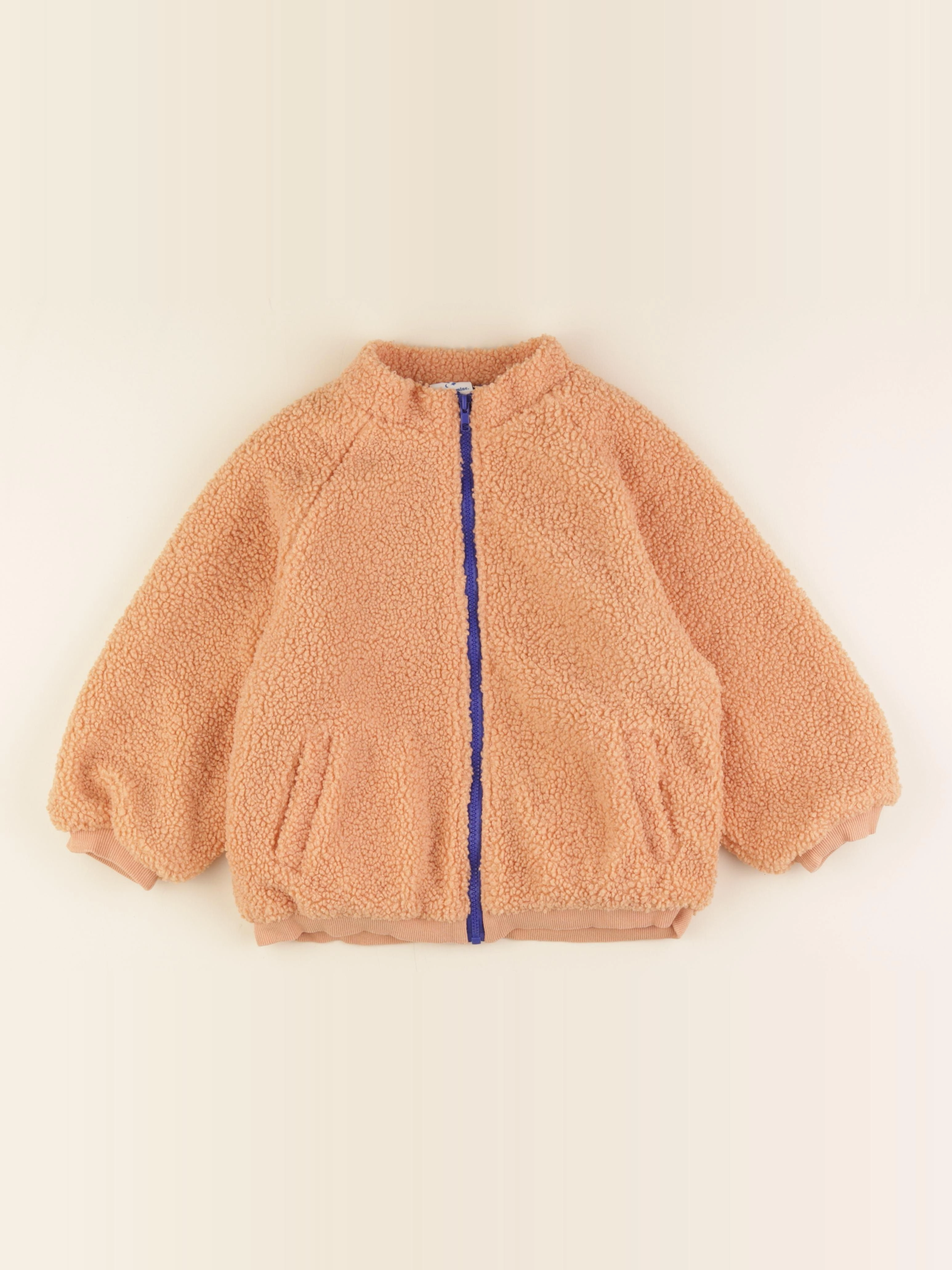Gamin gamine - veste orange - 5/6 ans