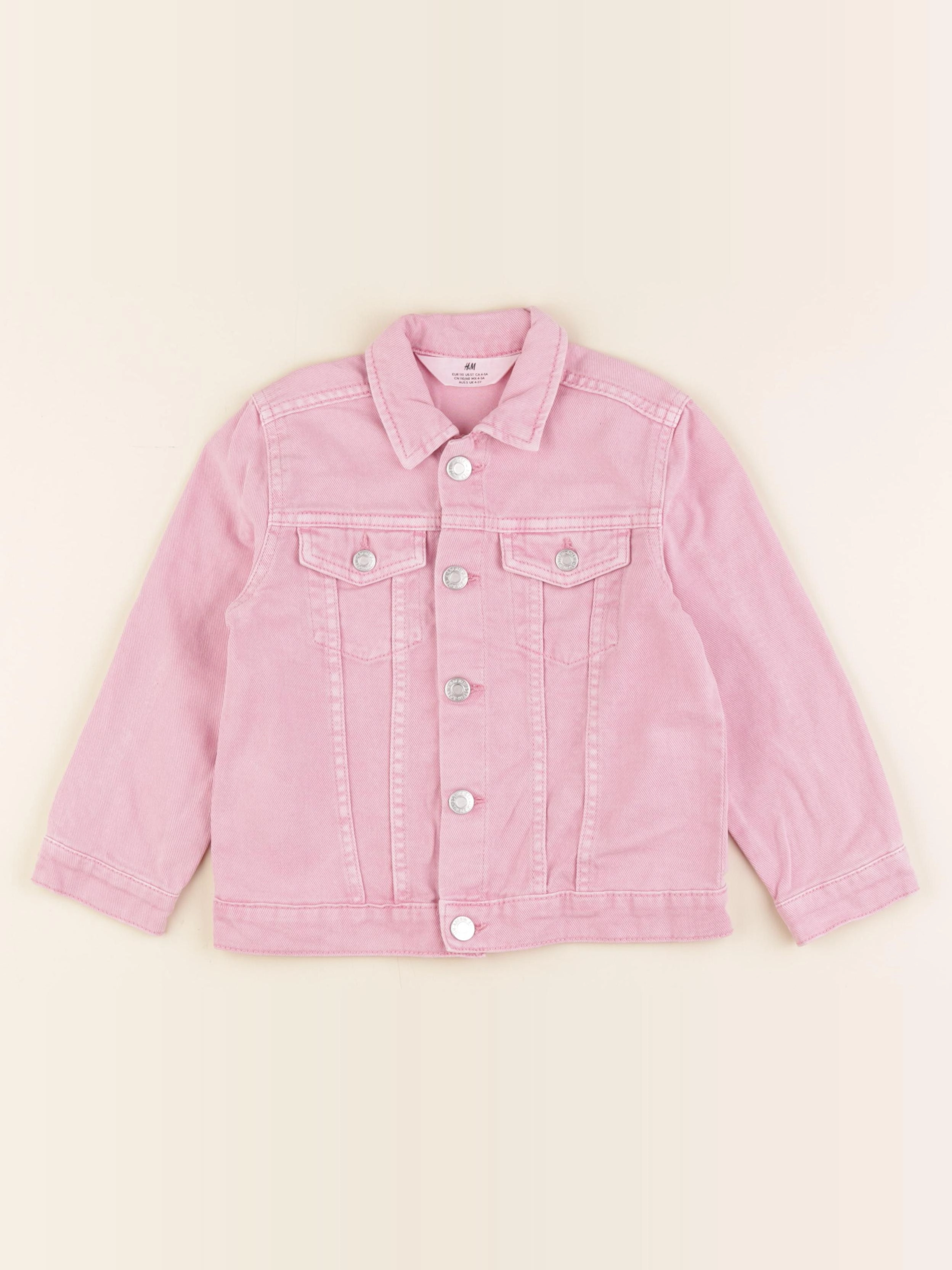 H&M - veste rose - 5 ans