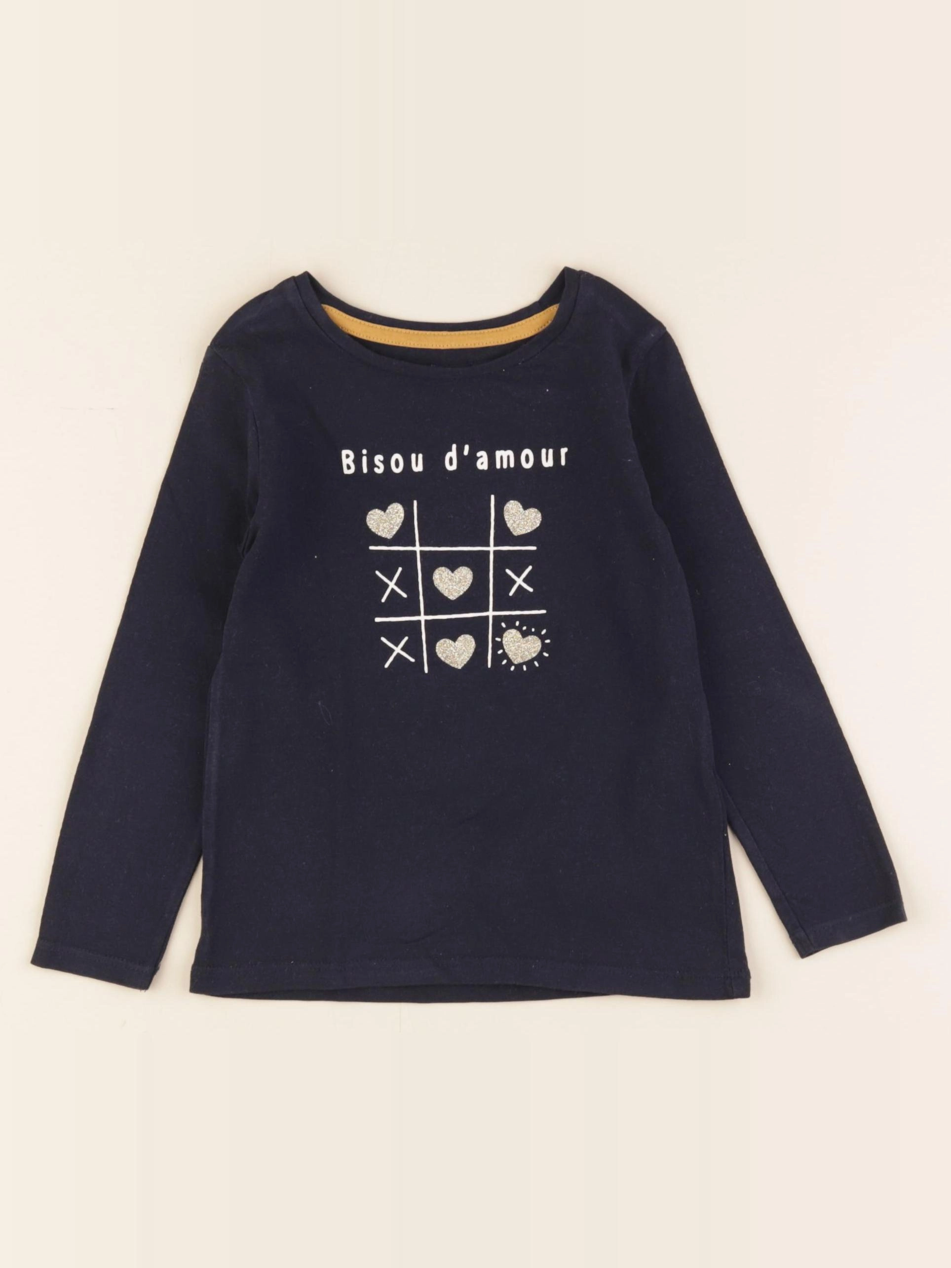 Vertbaudet - tee-shirt bleu - 3 ans