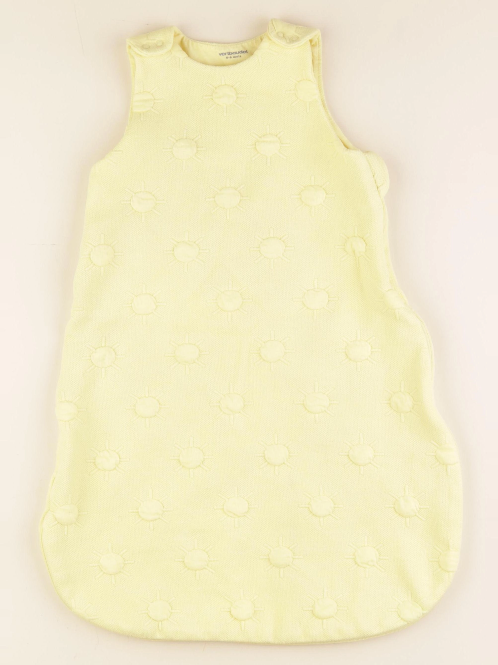 Vertbaudet - gigoteuse TOG 1 jaune - 0/6 mois