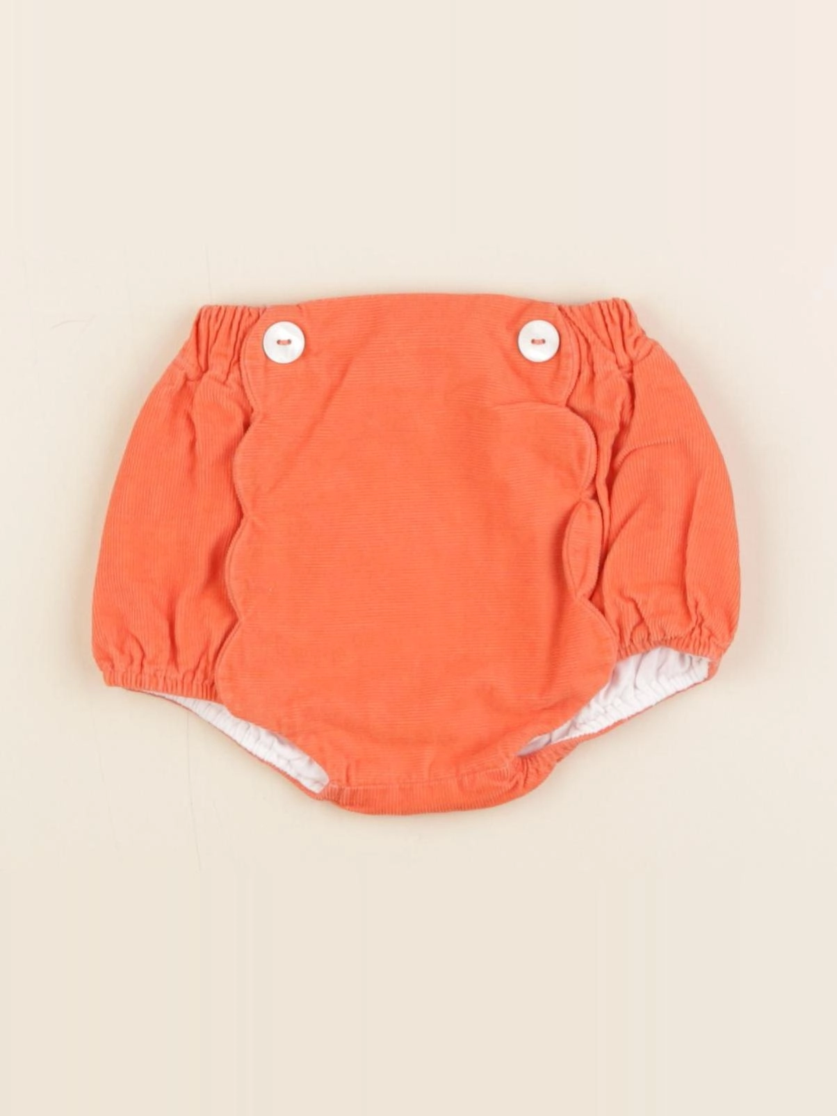 Jacadi - bloomer orange - 3 mois