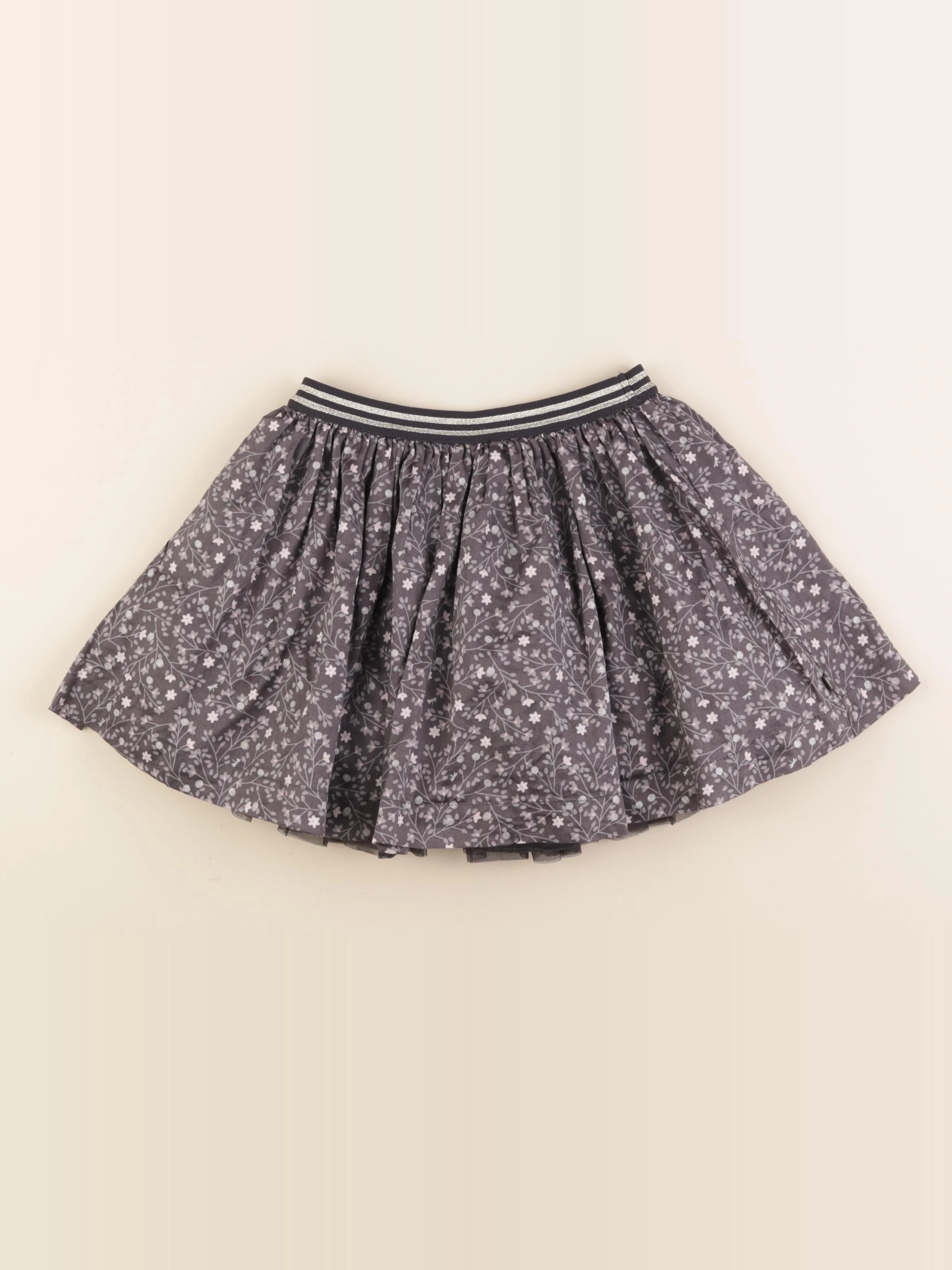 Okaidi - jupe bleu, or - 8 ans