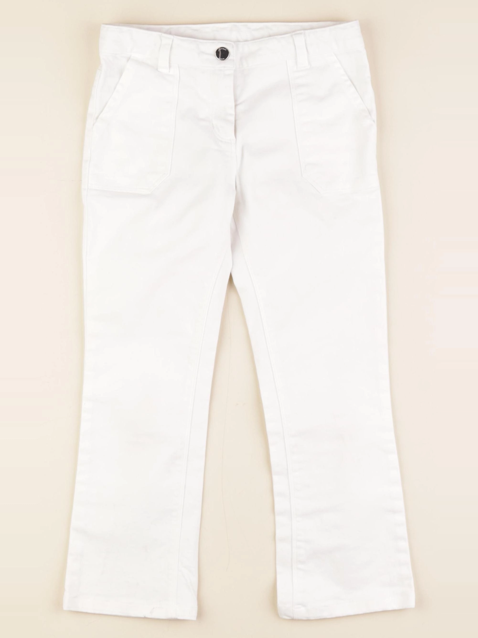 Jacadi - pantalon blanc - 8 ans