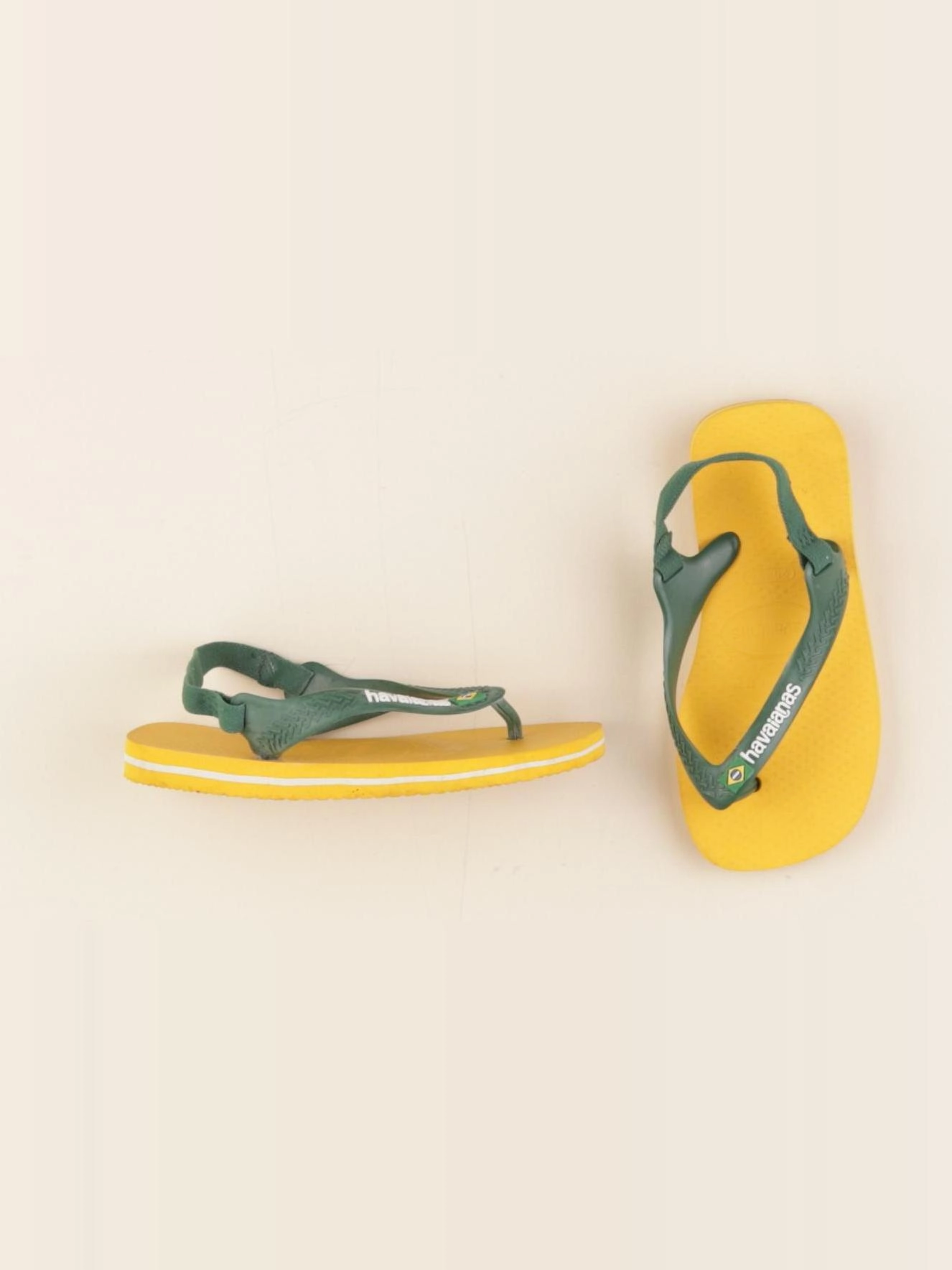 Havaianas - tongs jaune - pointure 25/26