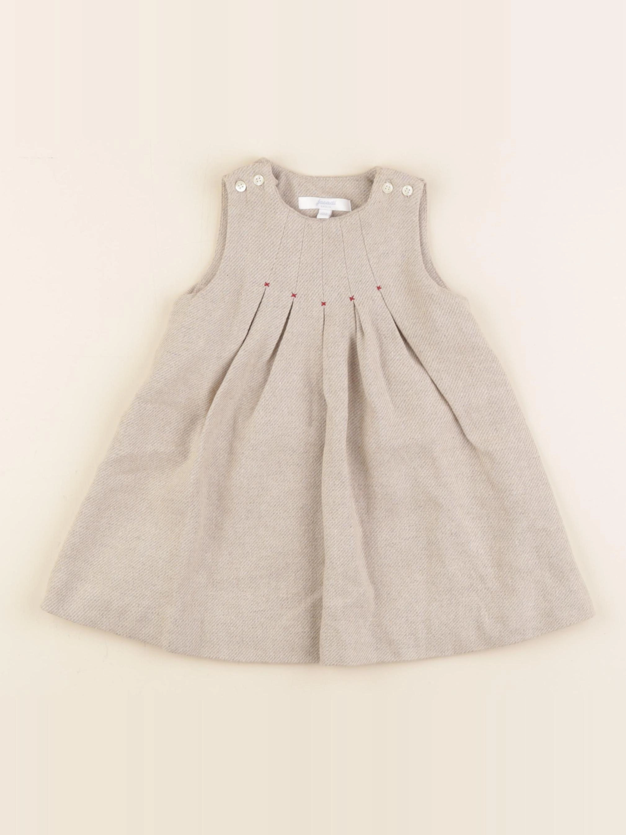 Jacadi - robe beige - 6 mois