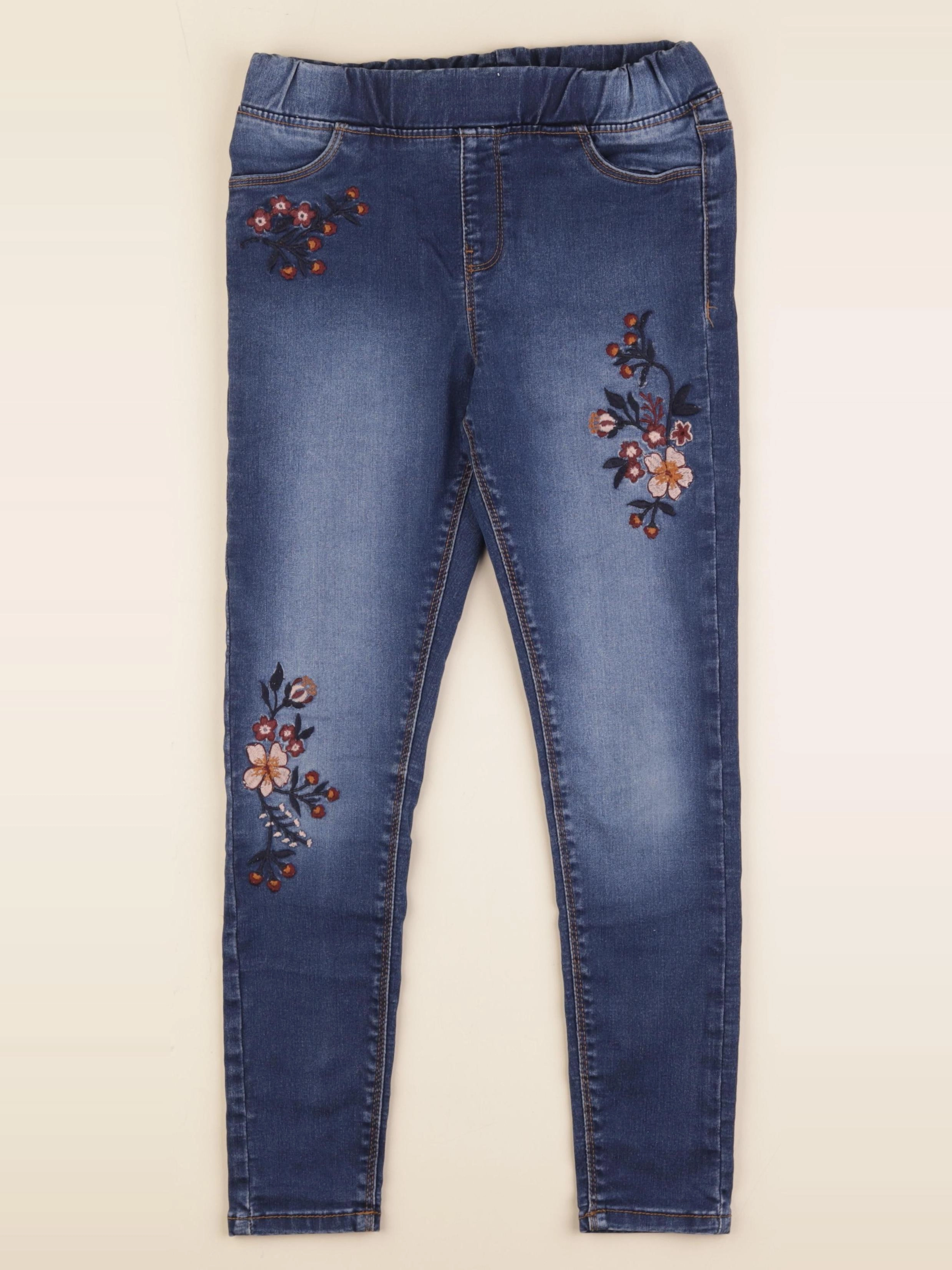 Vertbaudet - jegging bleu - 10 ans
