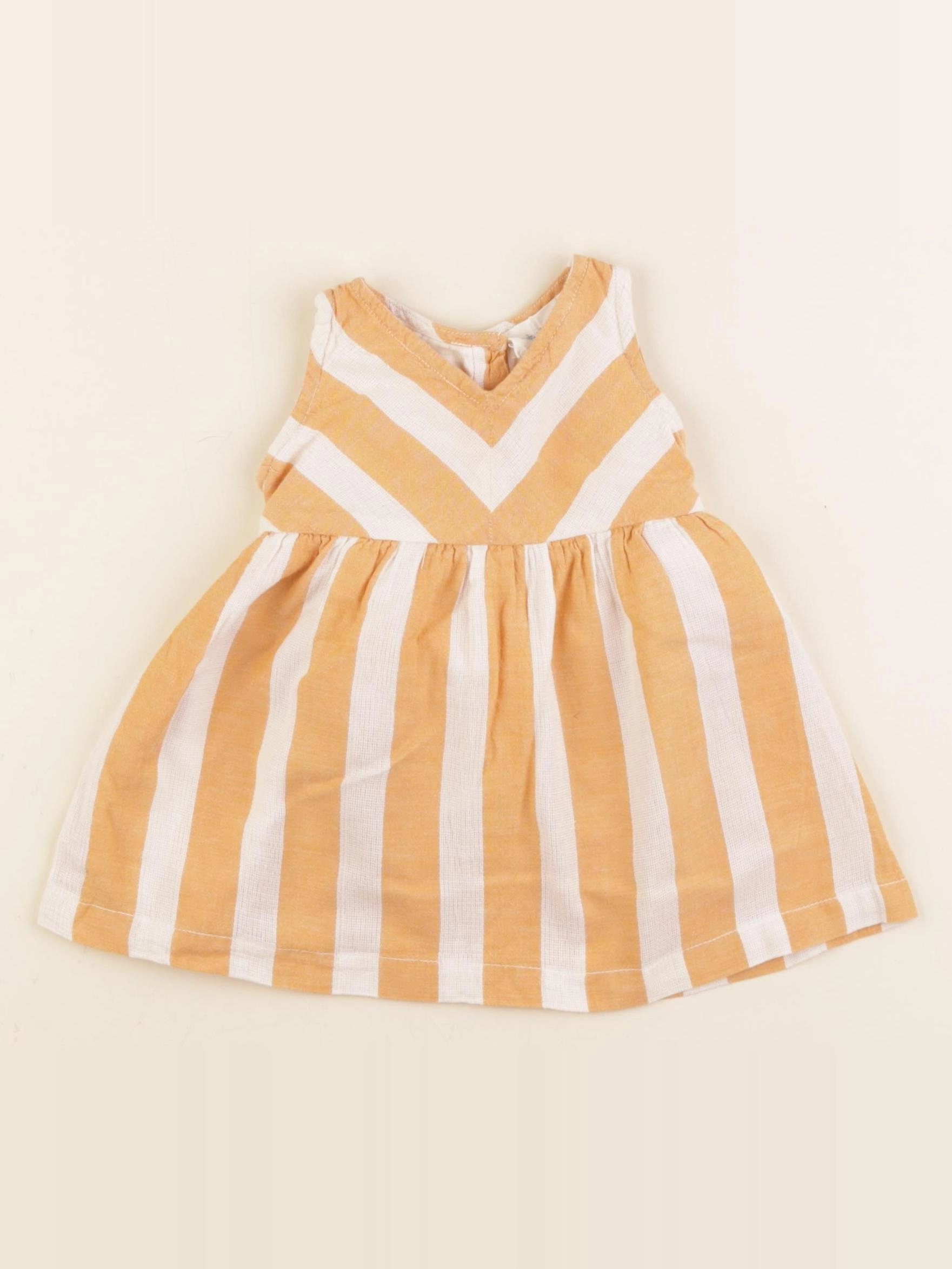 Arsène et les pipelettes - robe marron - 3 mois