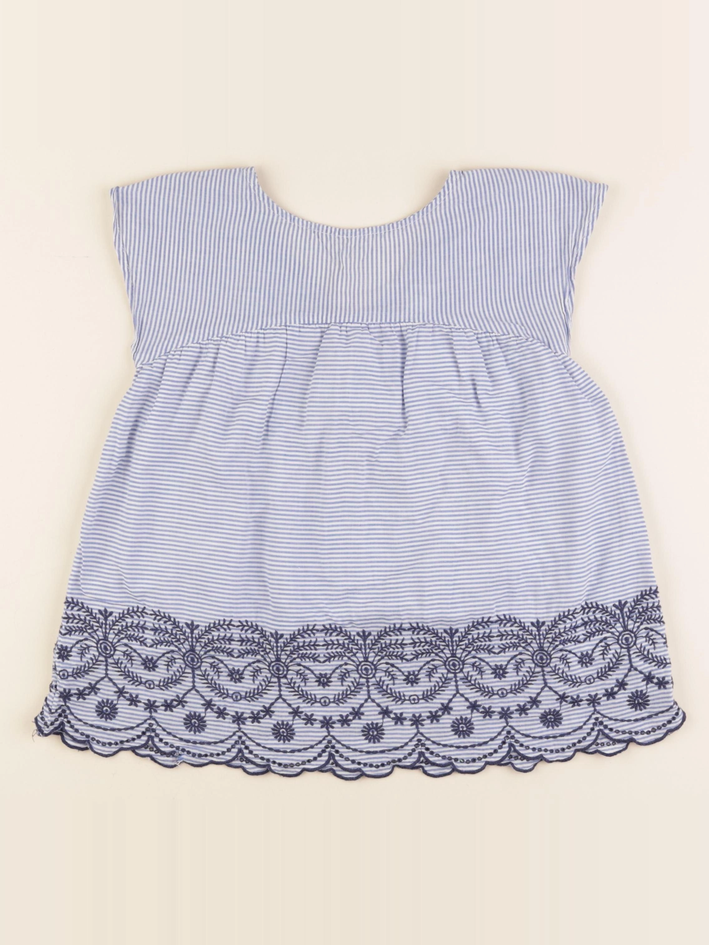 GAP - blouse blanc, bleu - 8 ans