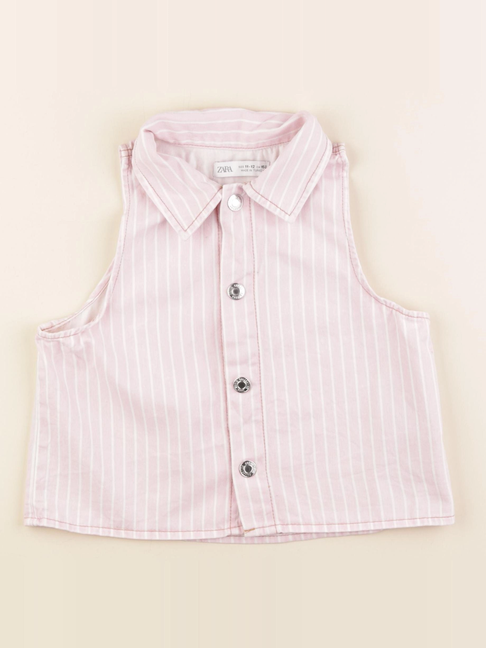 Zara - blouse rose - 11/12 ans