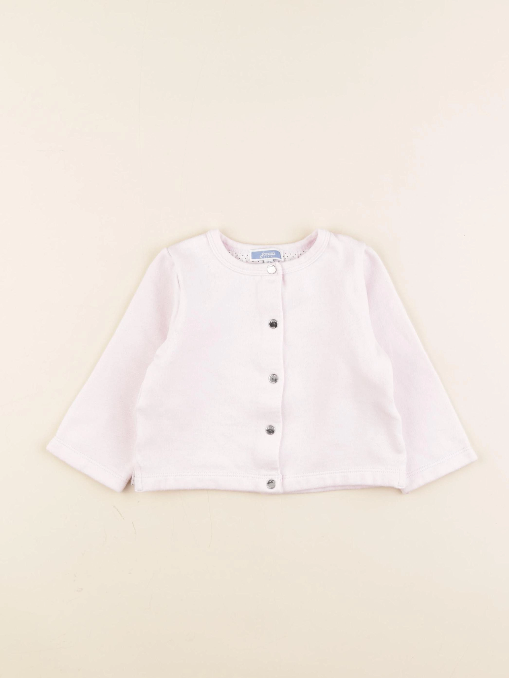 Jacadi - sweat rose - 18 mois