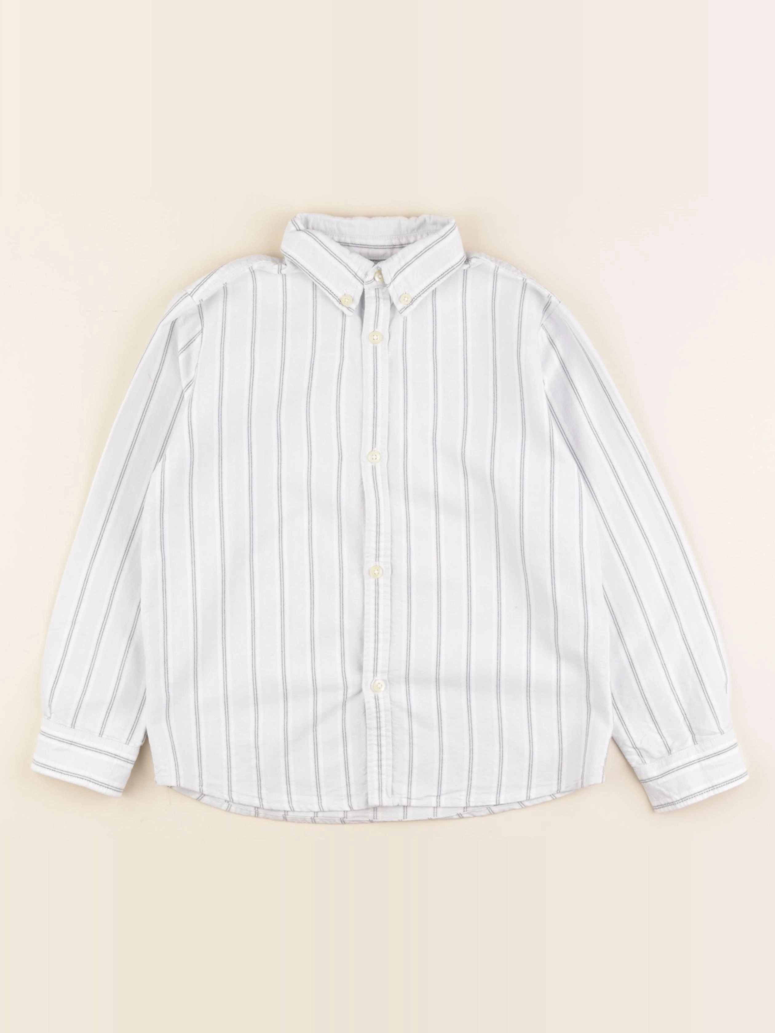 Gocco - chemise bleu, blanc - 5/6 ans