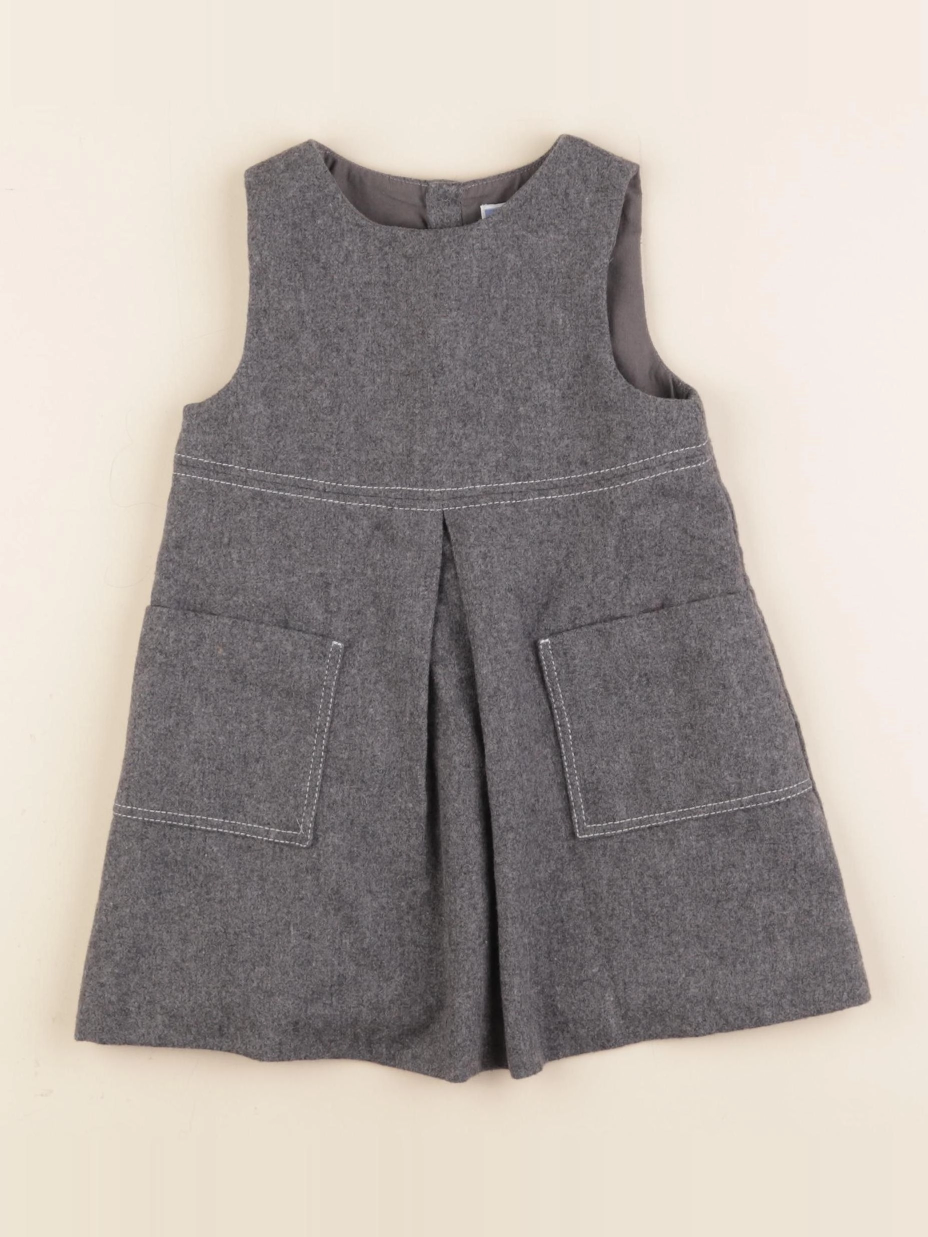 Jacadi - robe gris - 24 mois