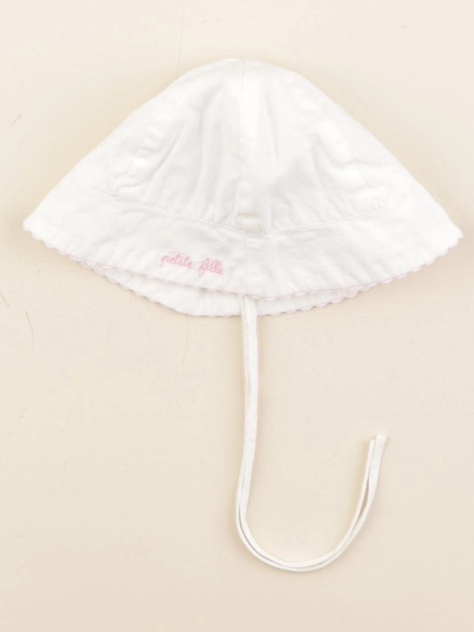 Jacadi - chapeau blanc - 3 mois