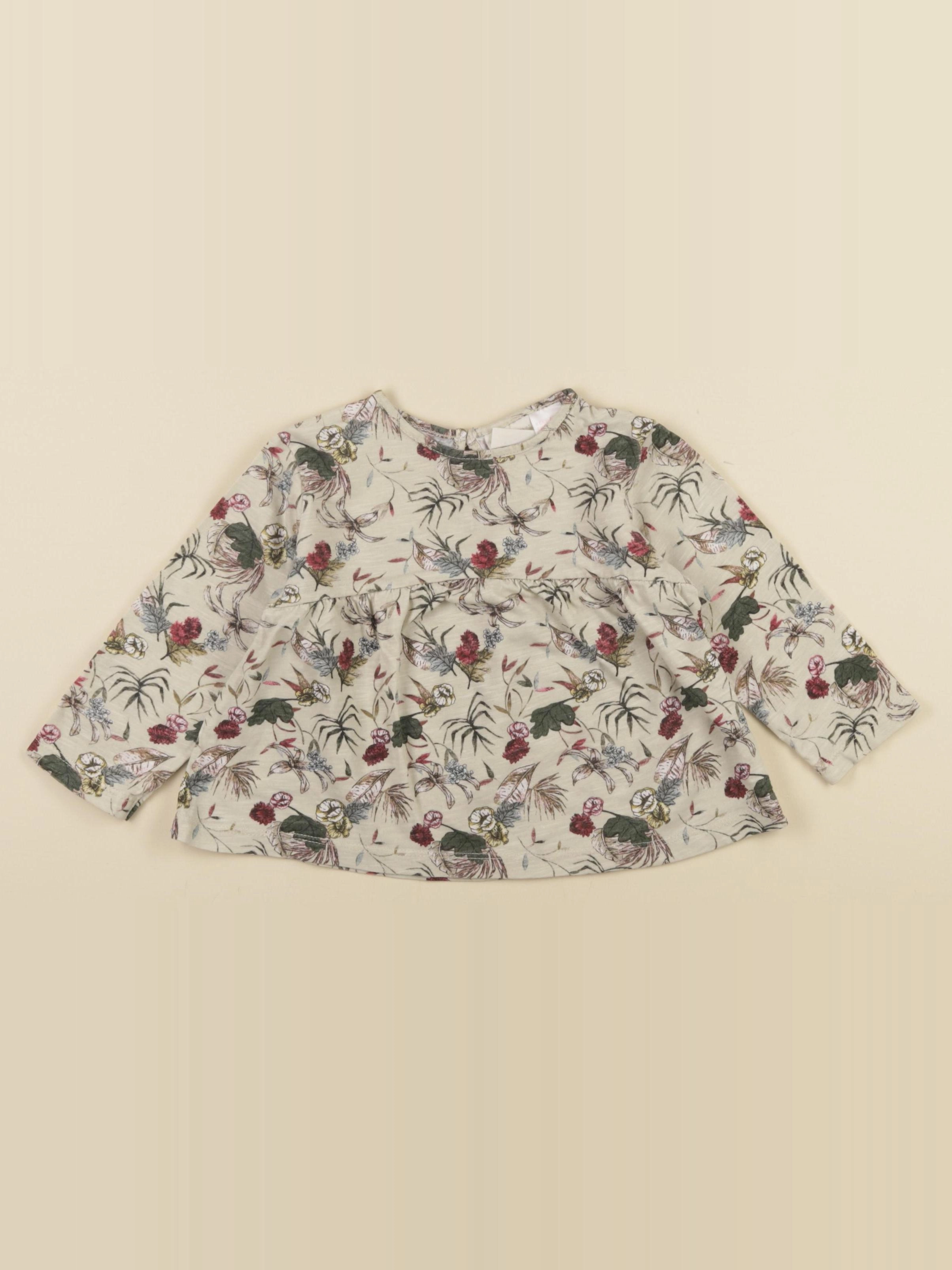 Zara - tee-shirt multicolore - 9/12 mois