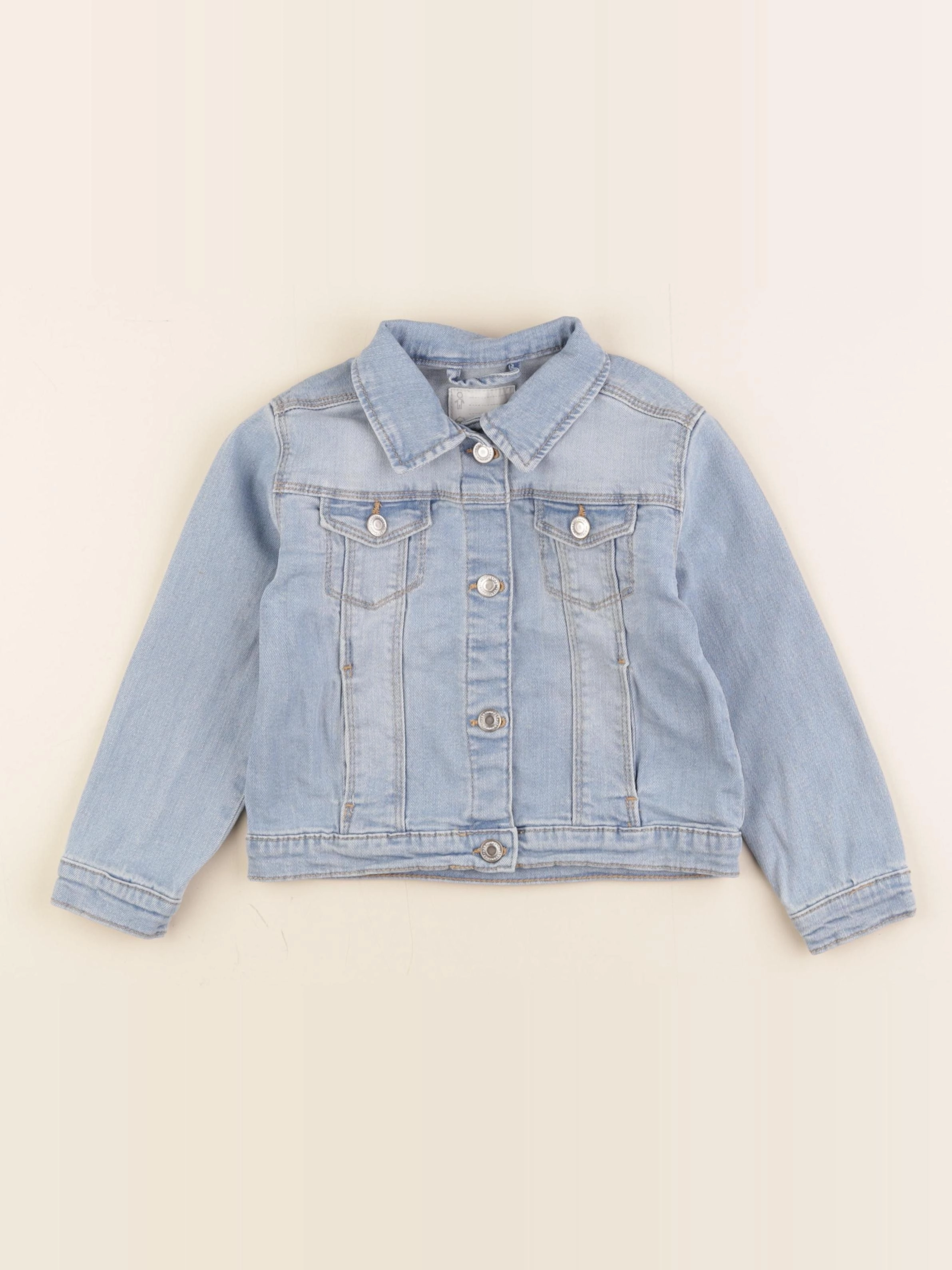 Vertbaudet - veste bleu - 4 ans