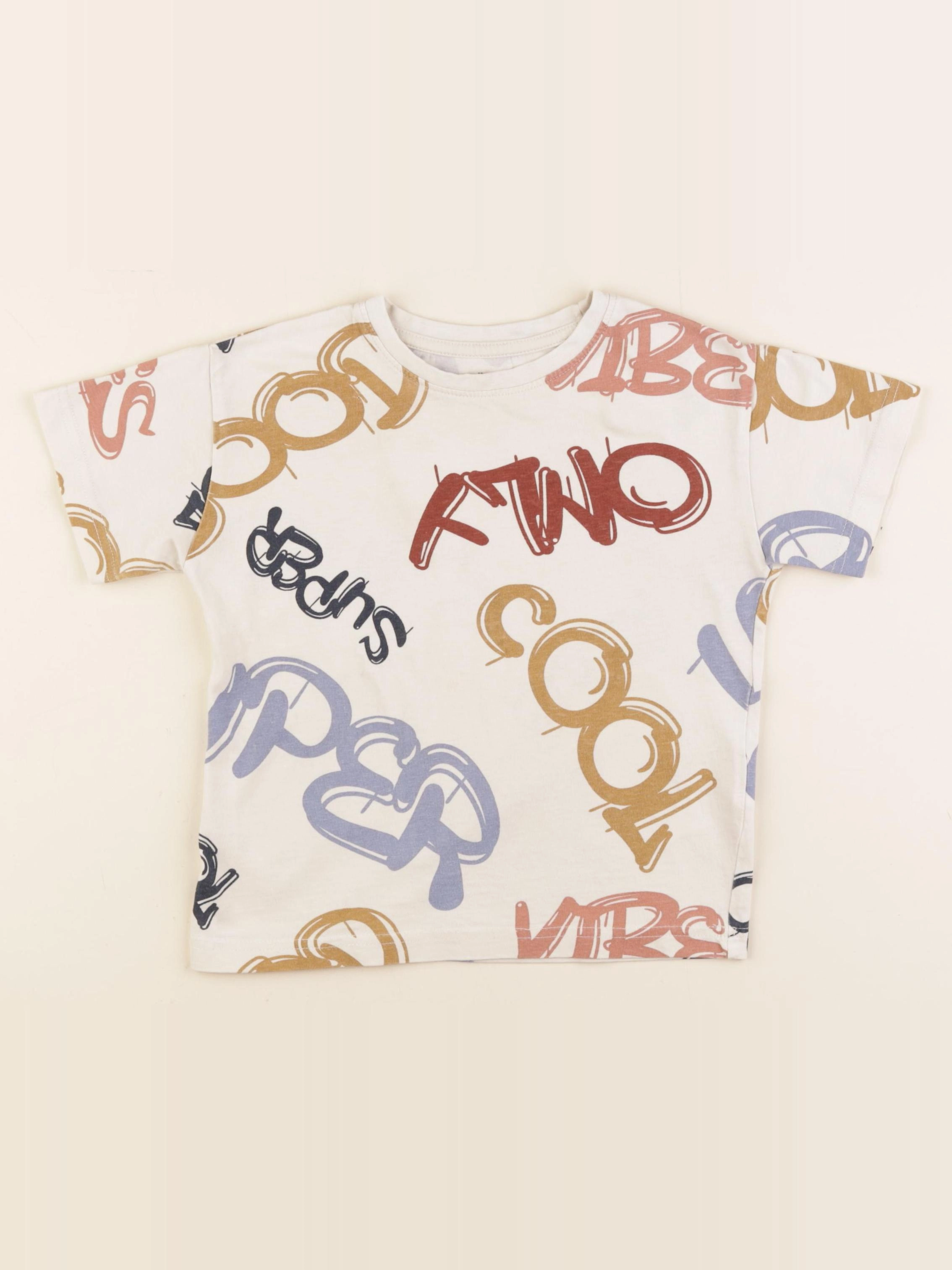 Vertbaudet - tee-shirt multicolore - 5 ans