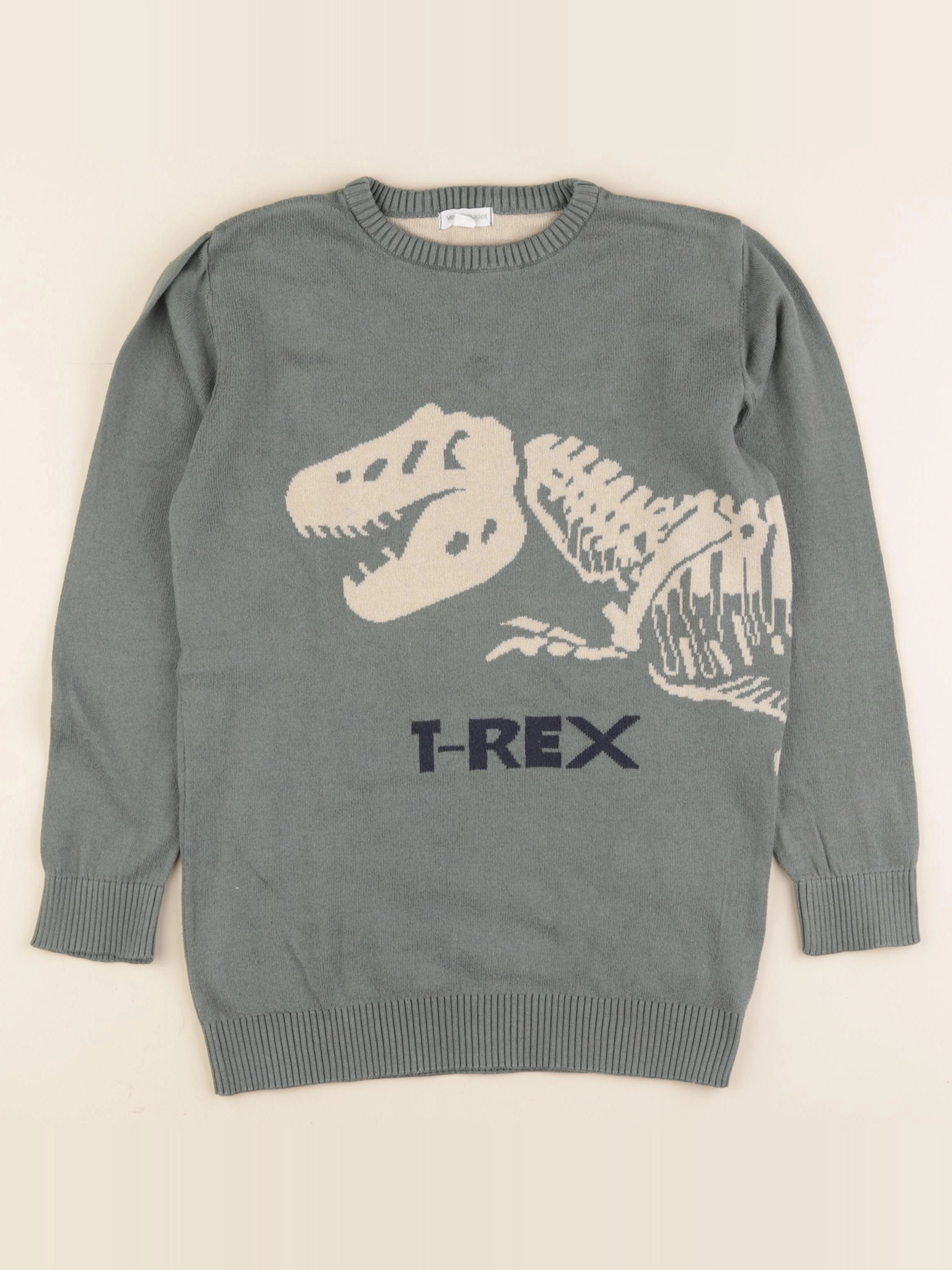 Vertbaudet - pull vert - 10 ans