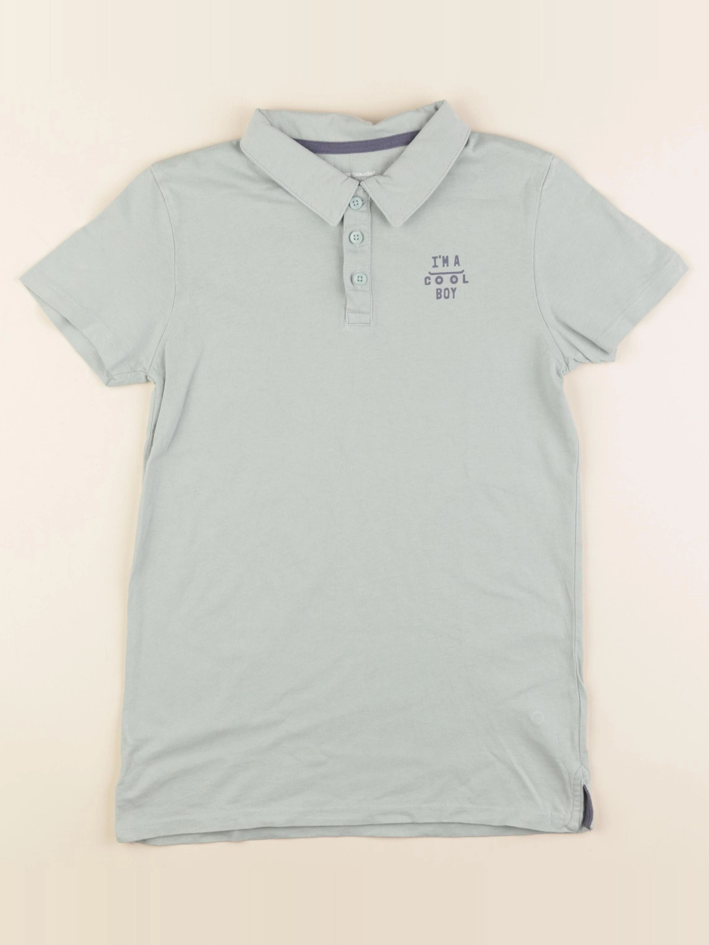 Vertbaudet - tee-shirt vert - 10 ans