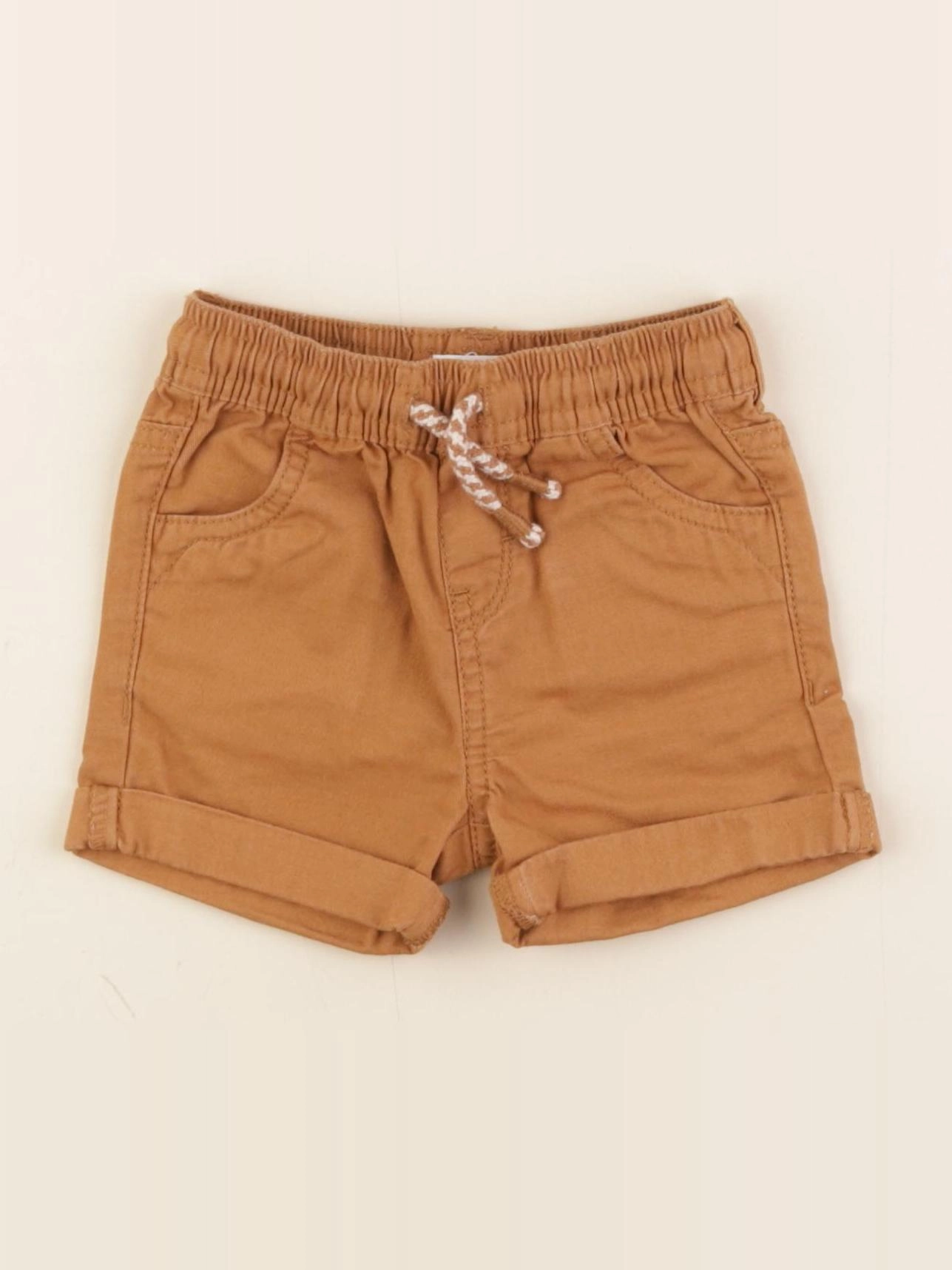 Vertbaudet - short jaune - 9 mois