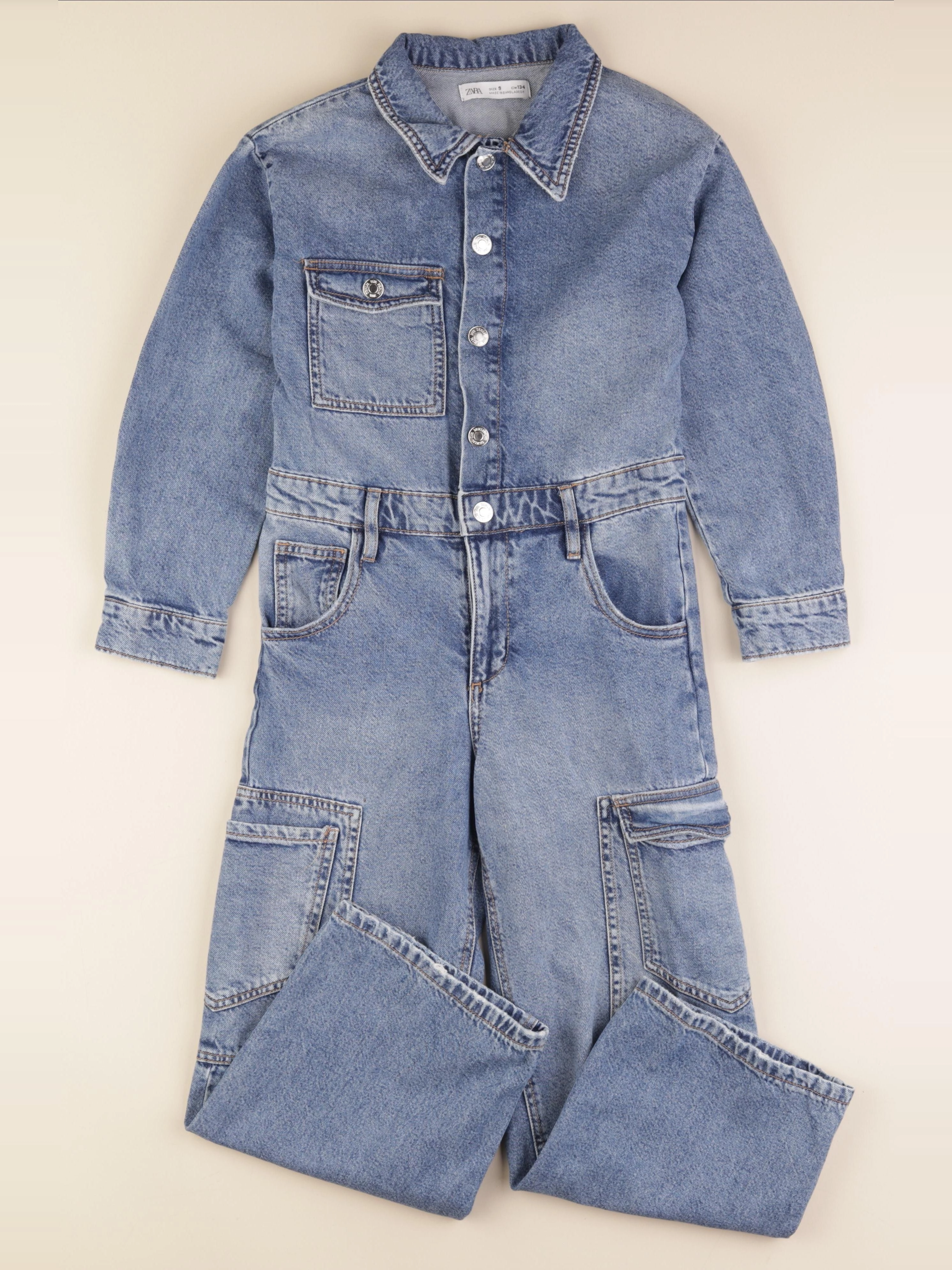 Zara - combinaison bleu - 9 ans