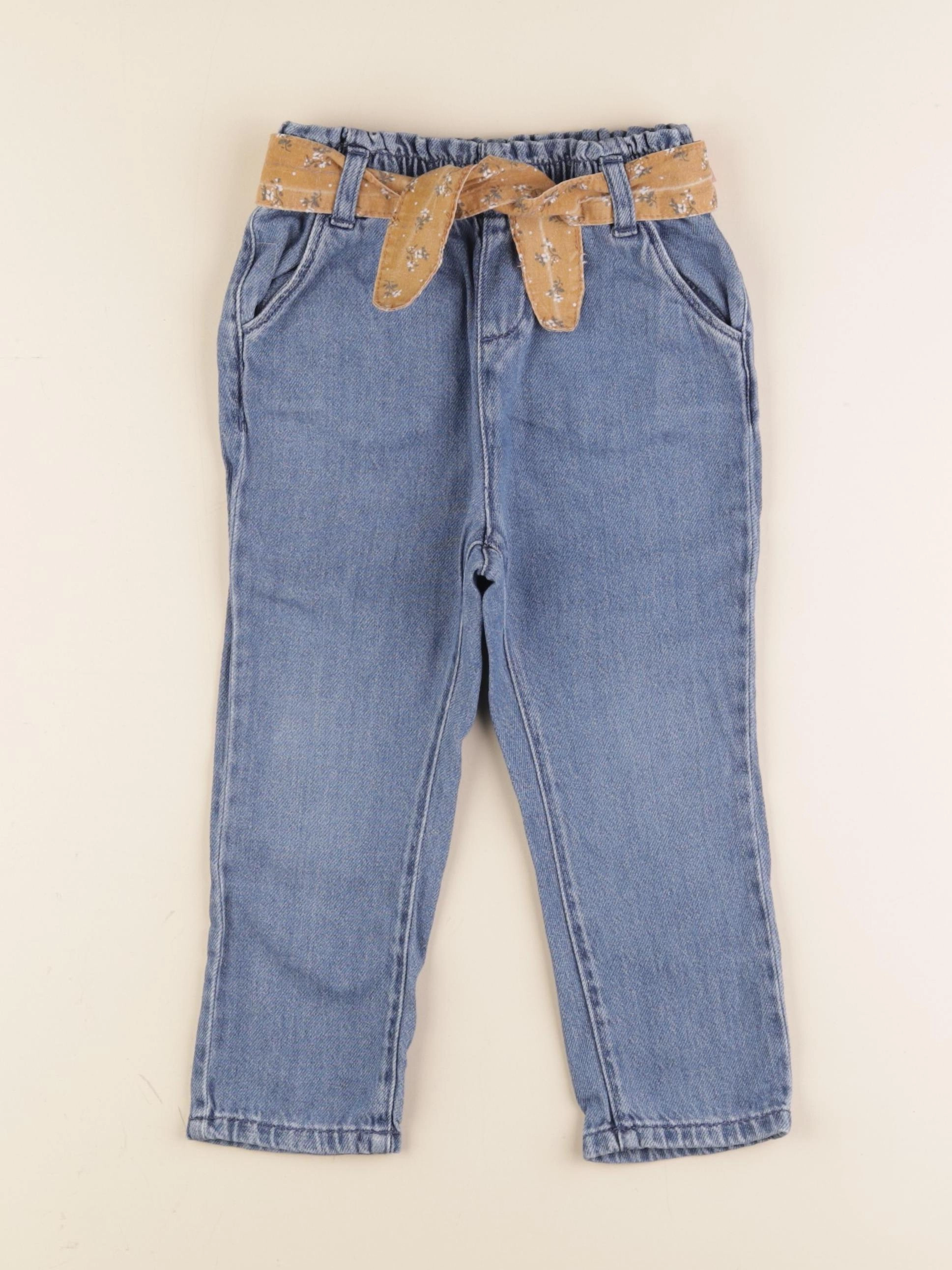 Vertbaudet - jean bleu - 24 mois