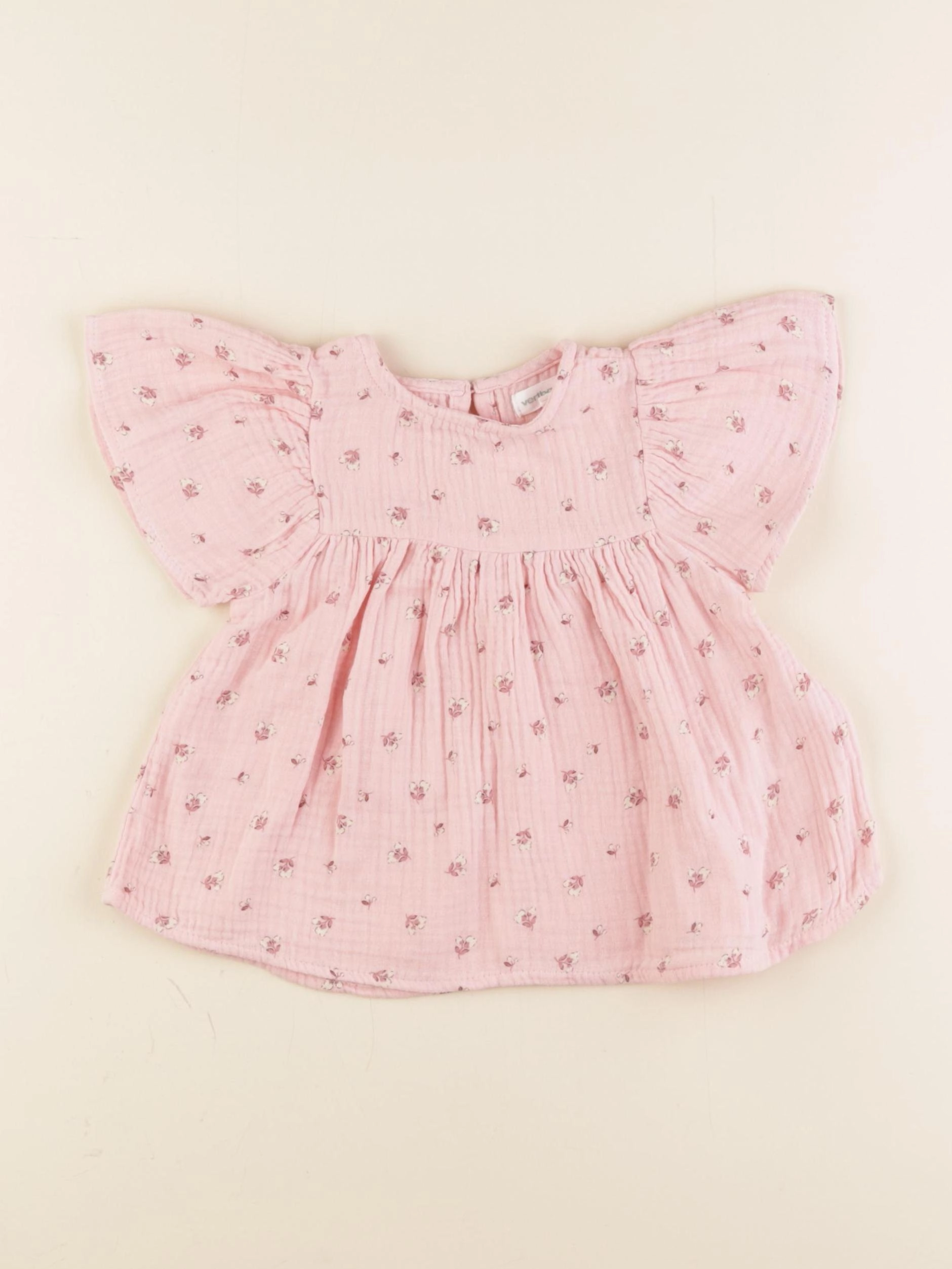 Vertbaudet - blouse rose - 2 ans