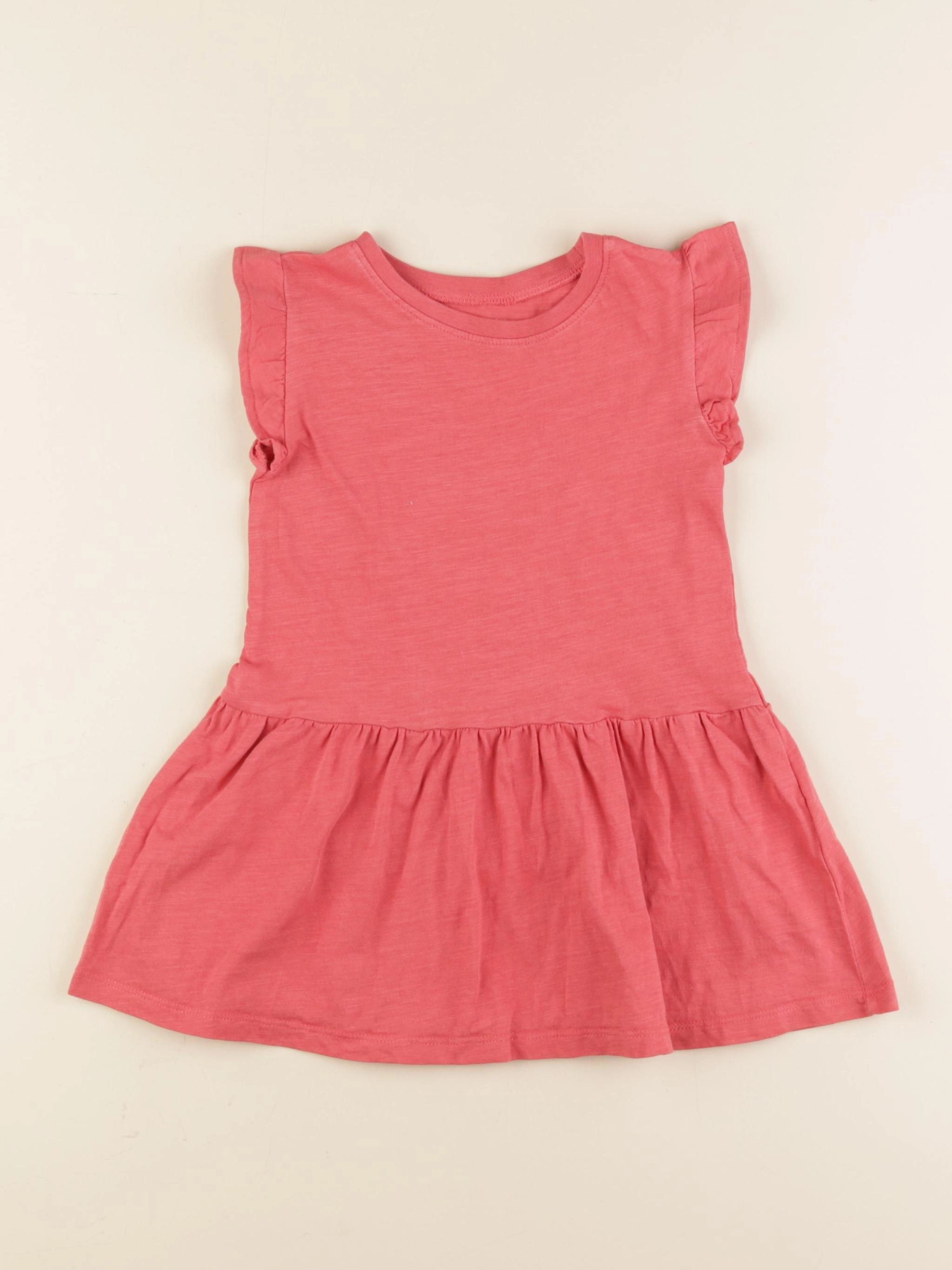 Vertbaudet - robe rouge - 2 ans