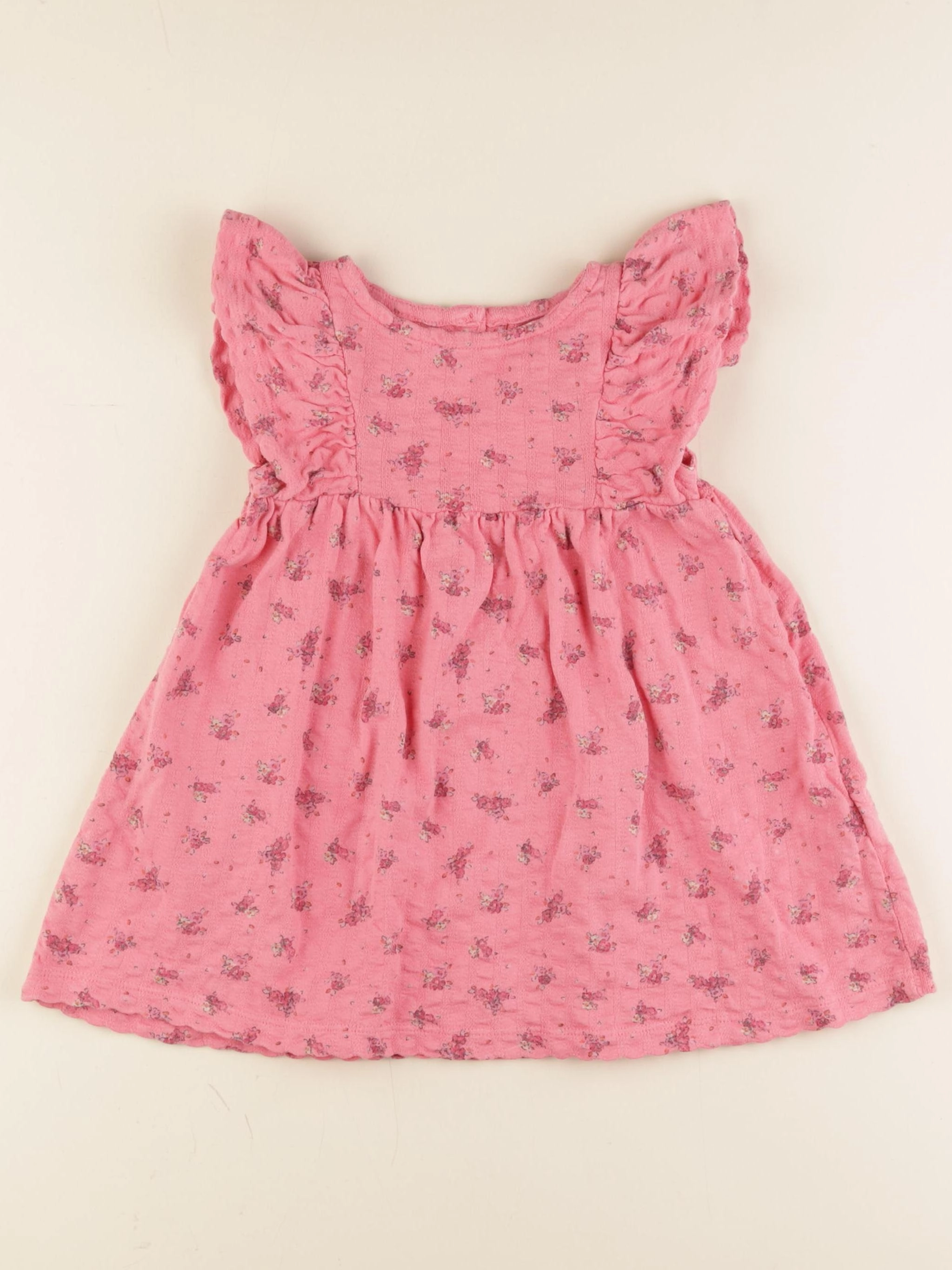 Vertbaudet - robe rose - 2 ans