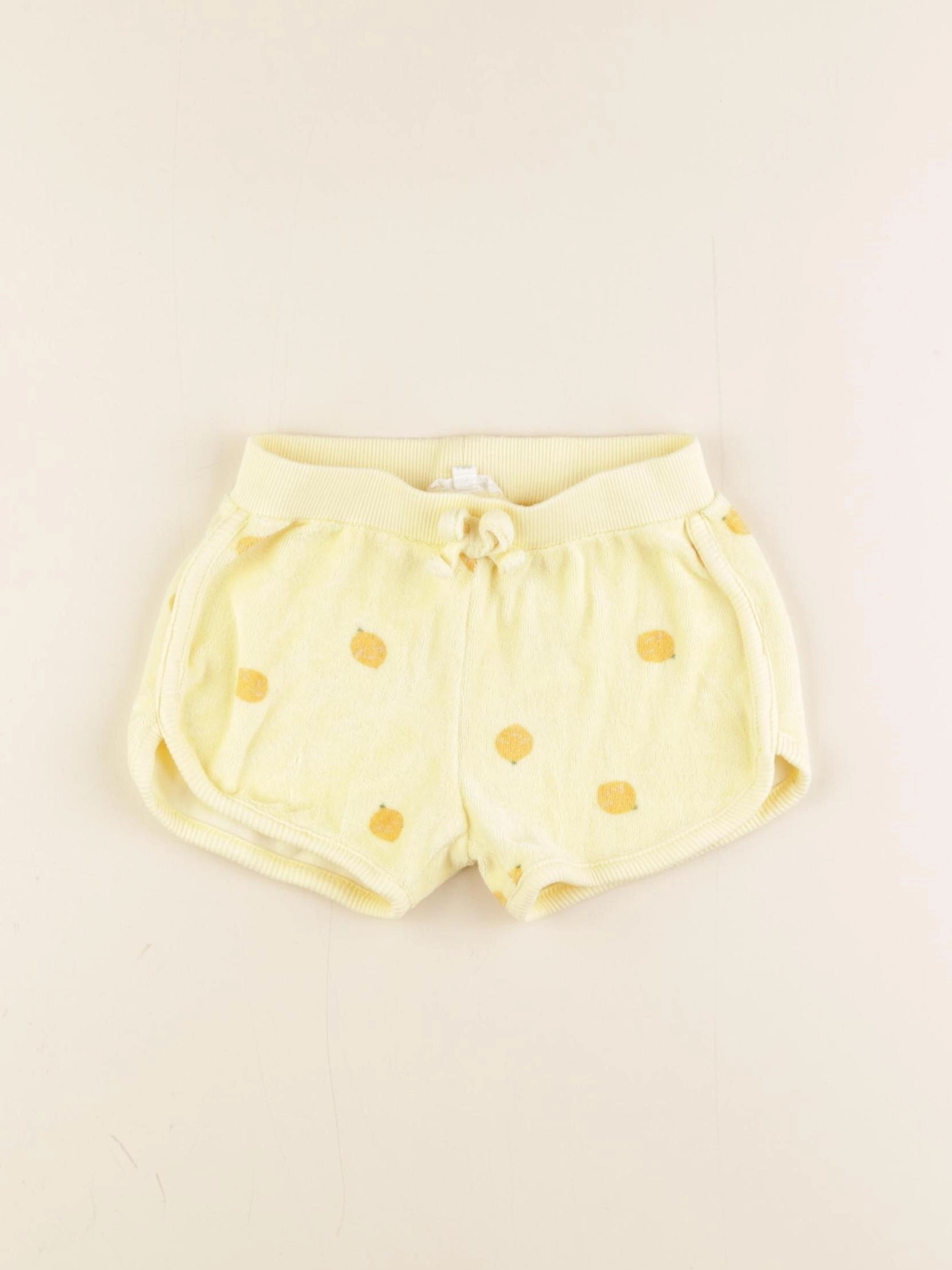 Vertbaudet - short jaune - 2 ans