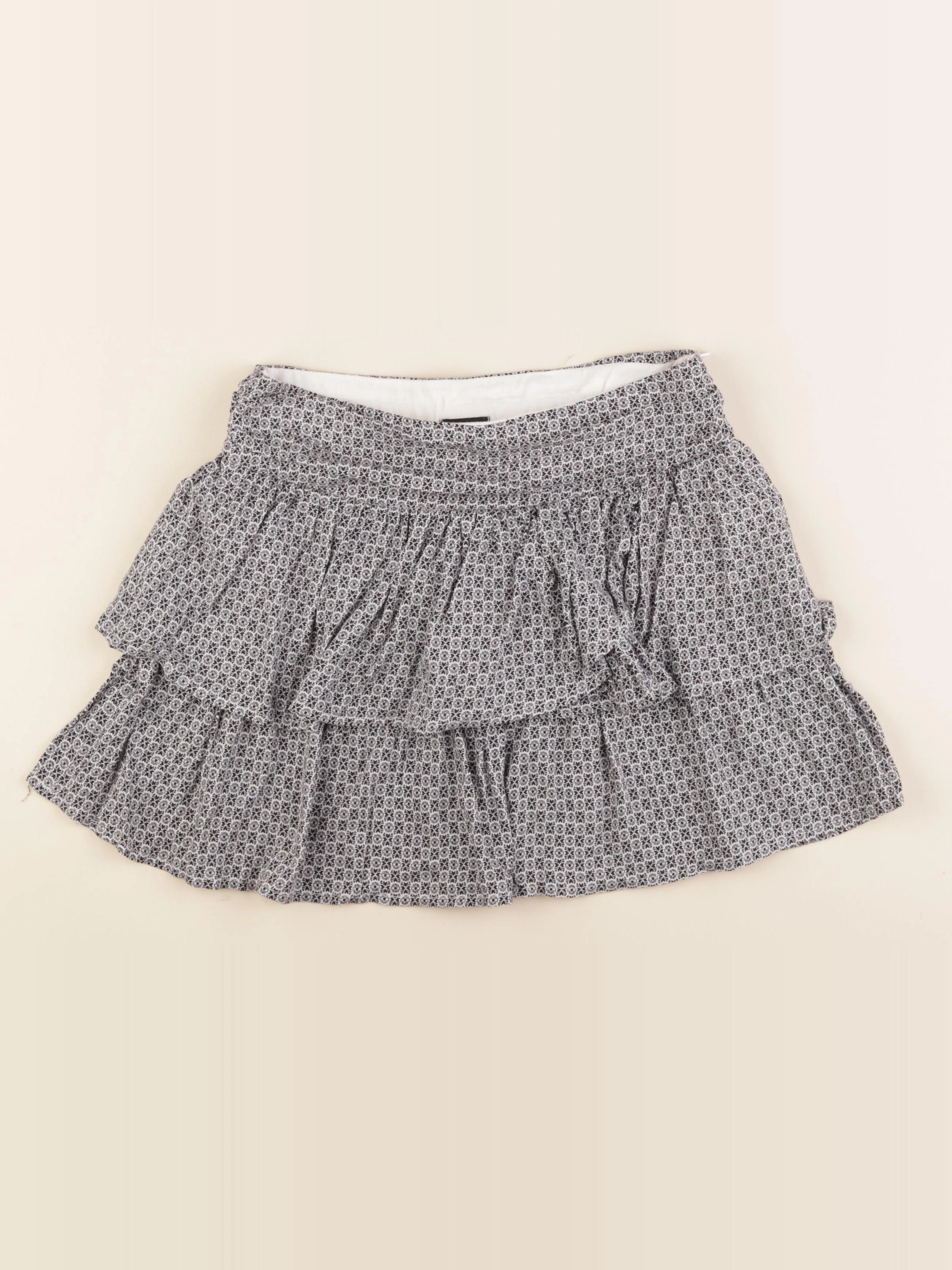 IKKS - jupe blanc, noir - 12 ans