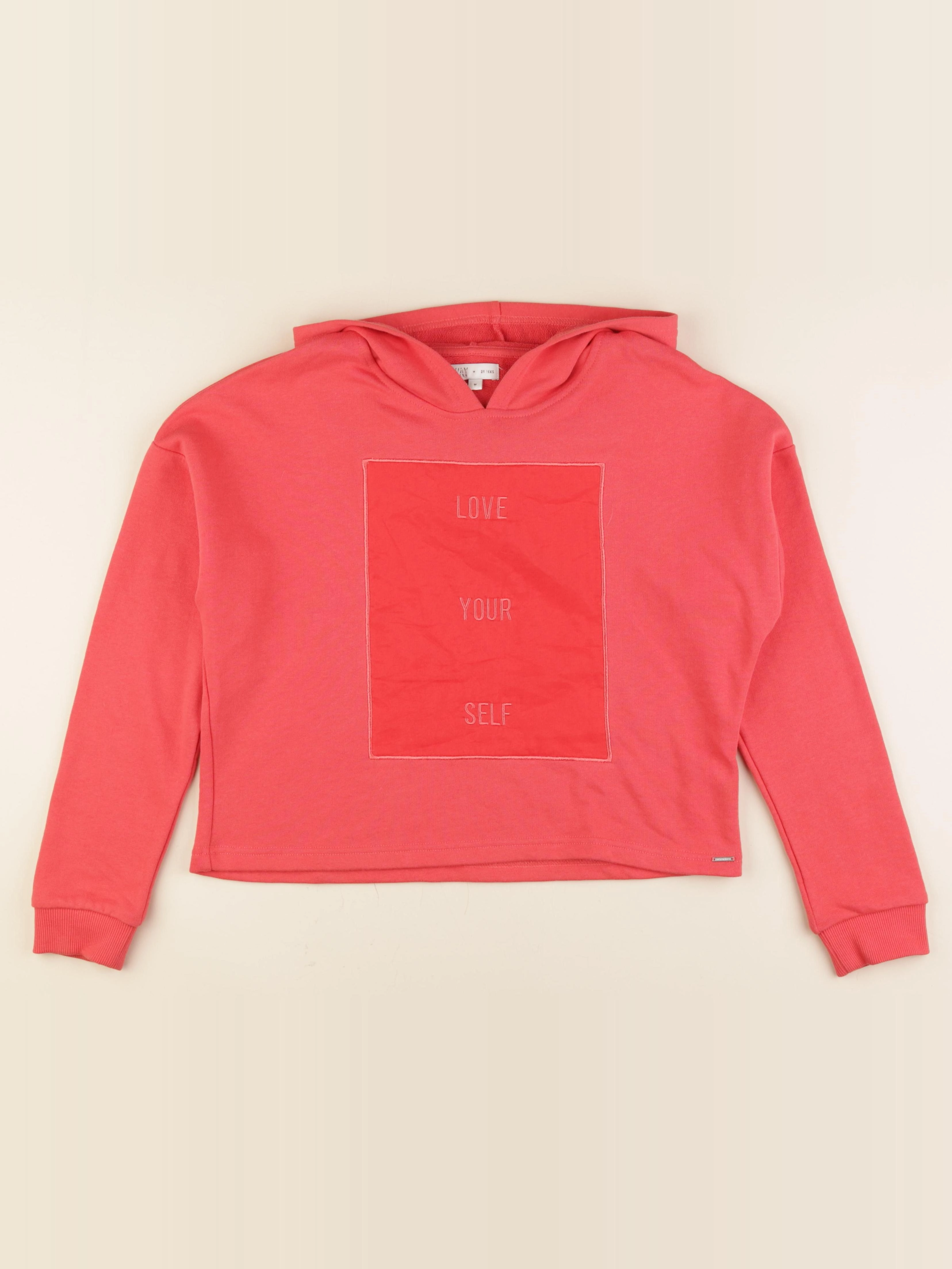 IKKS - sweat court  rose - 16 ans