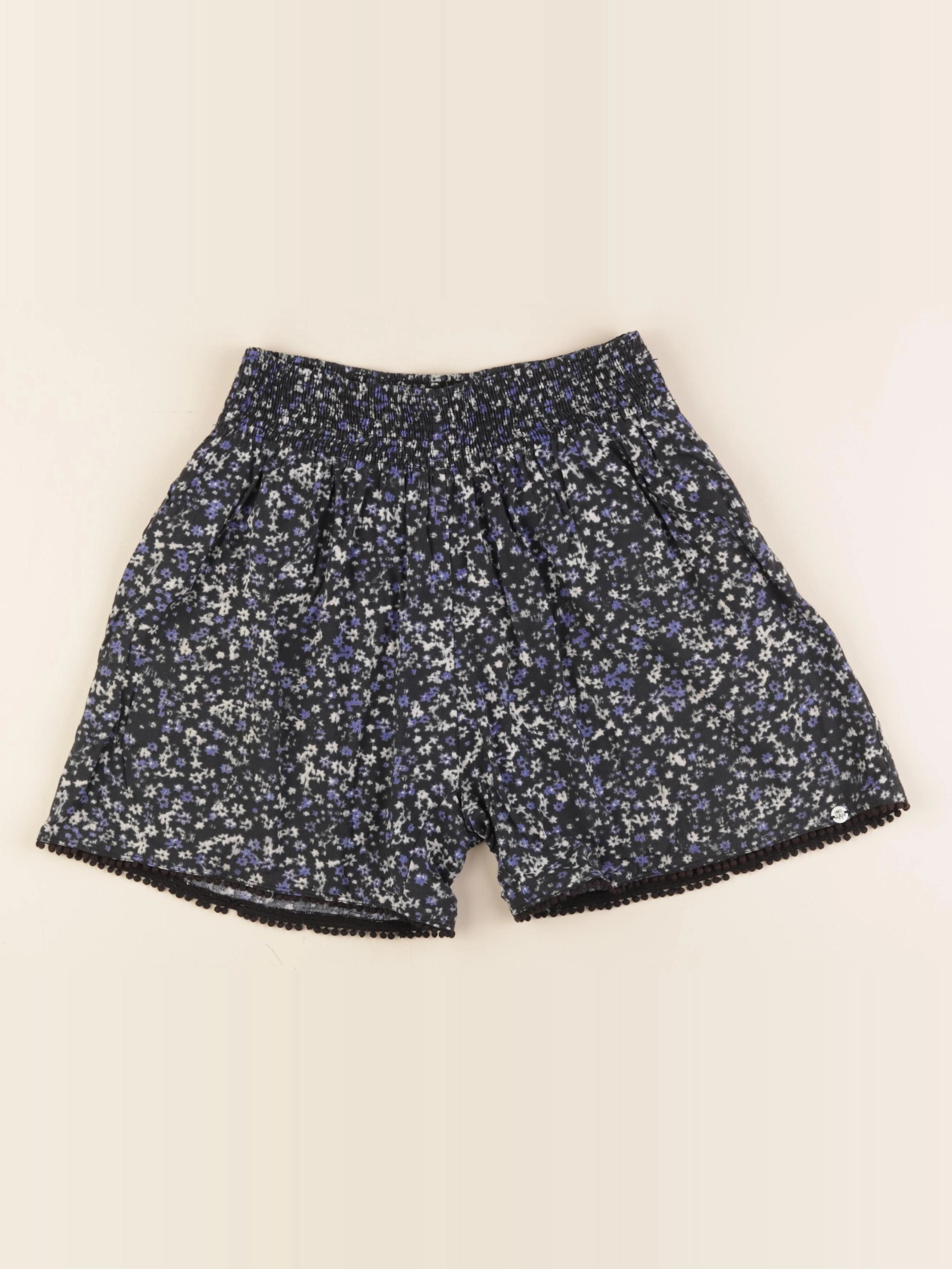 IKKS - short noir, violet - 16 ans