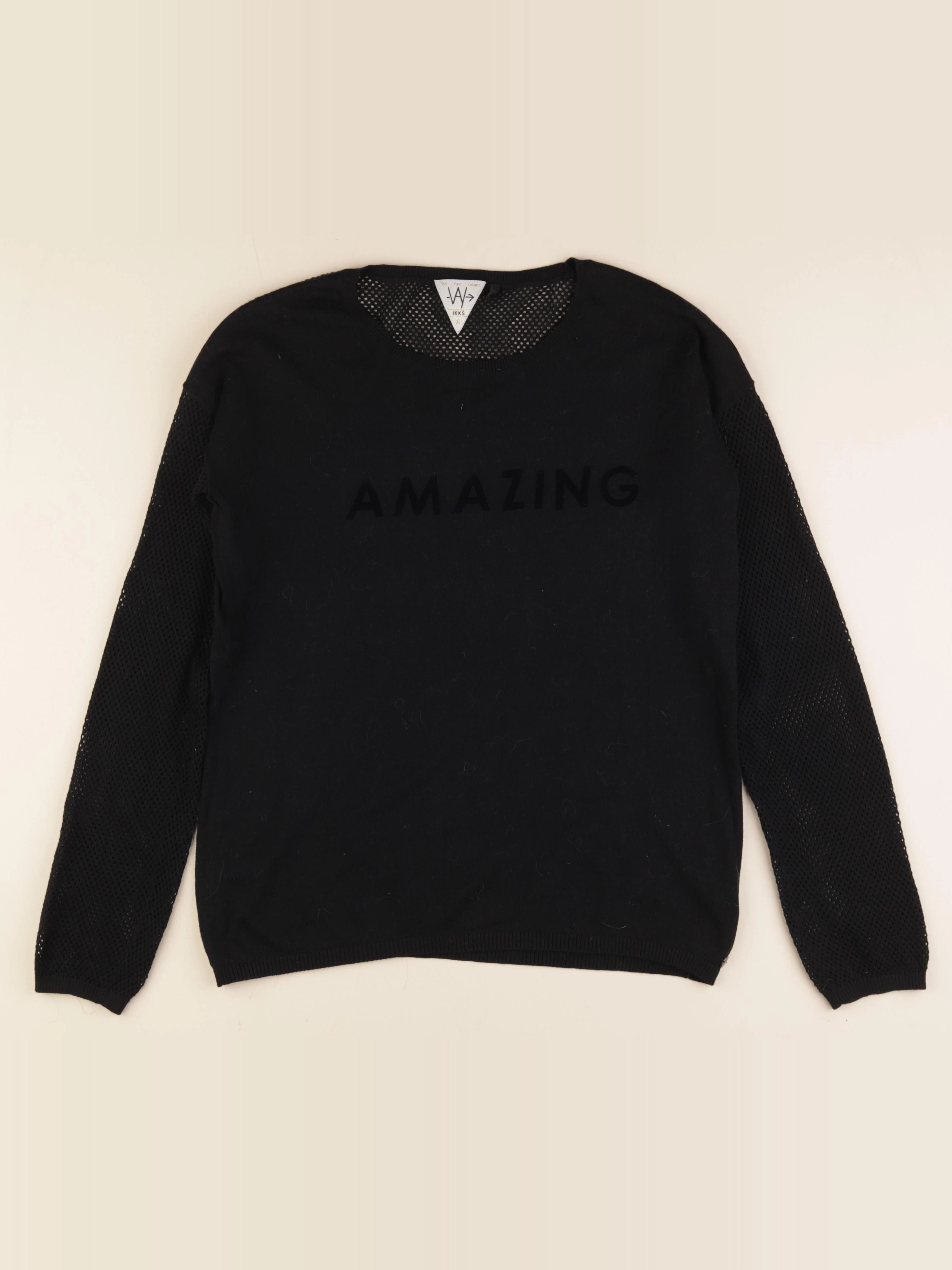 IKKS - pull noir - 16 ans