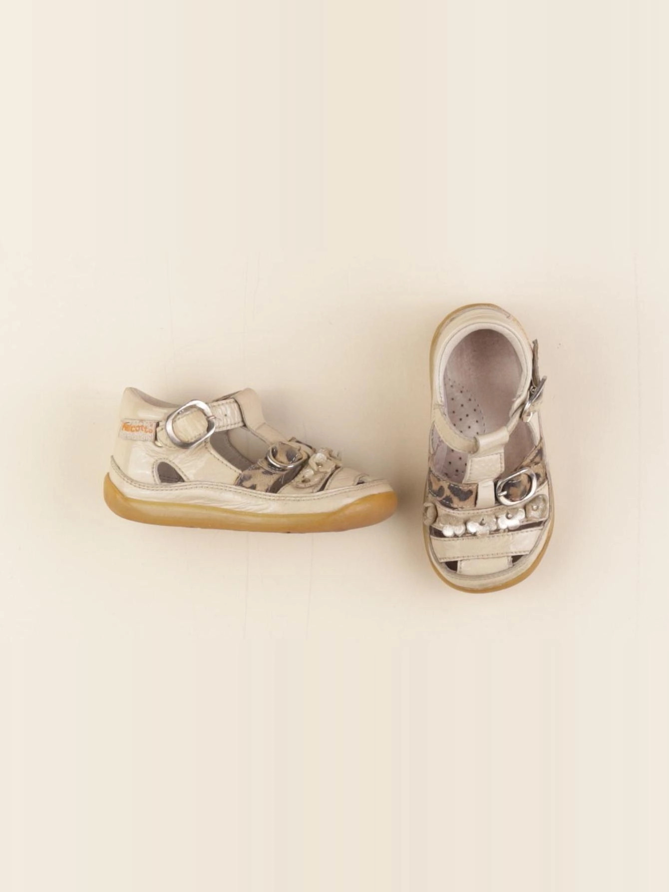 Falcotto - sandales beige - pointure 22