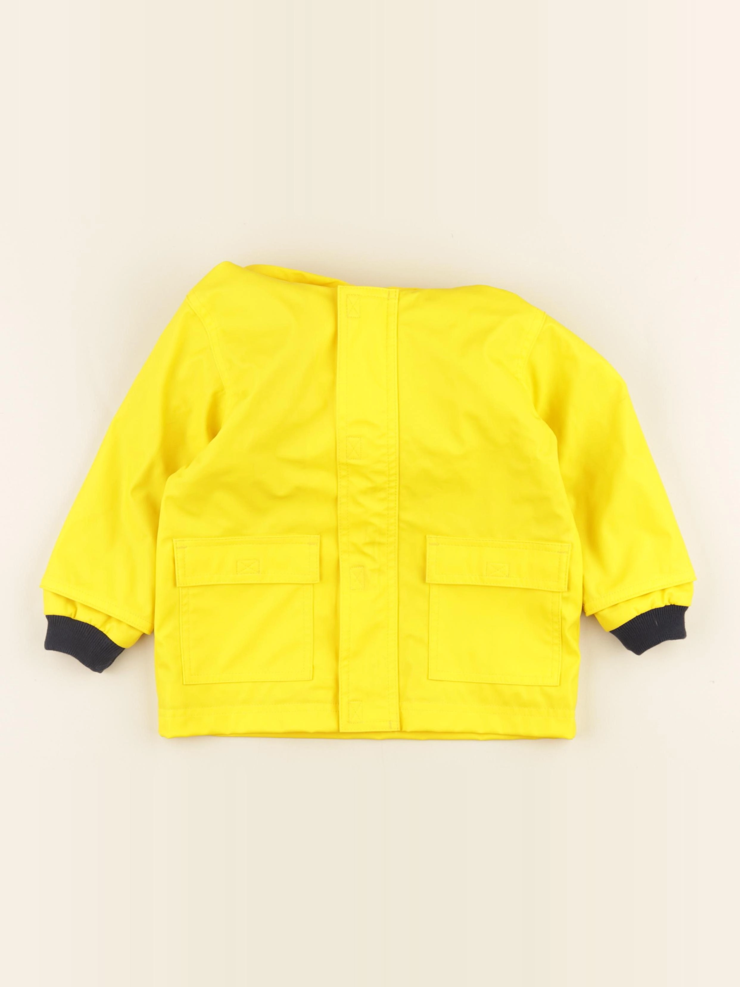 Petit Bateau - imperméable jaune - 24 mois
