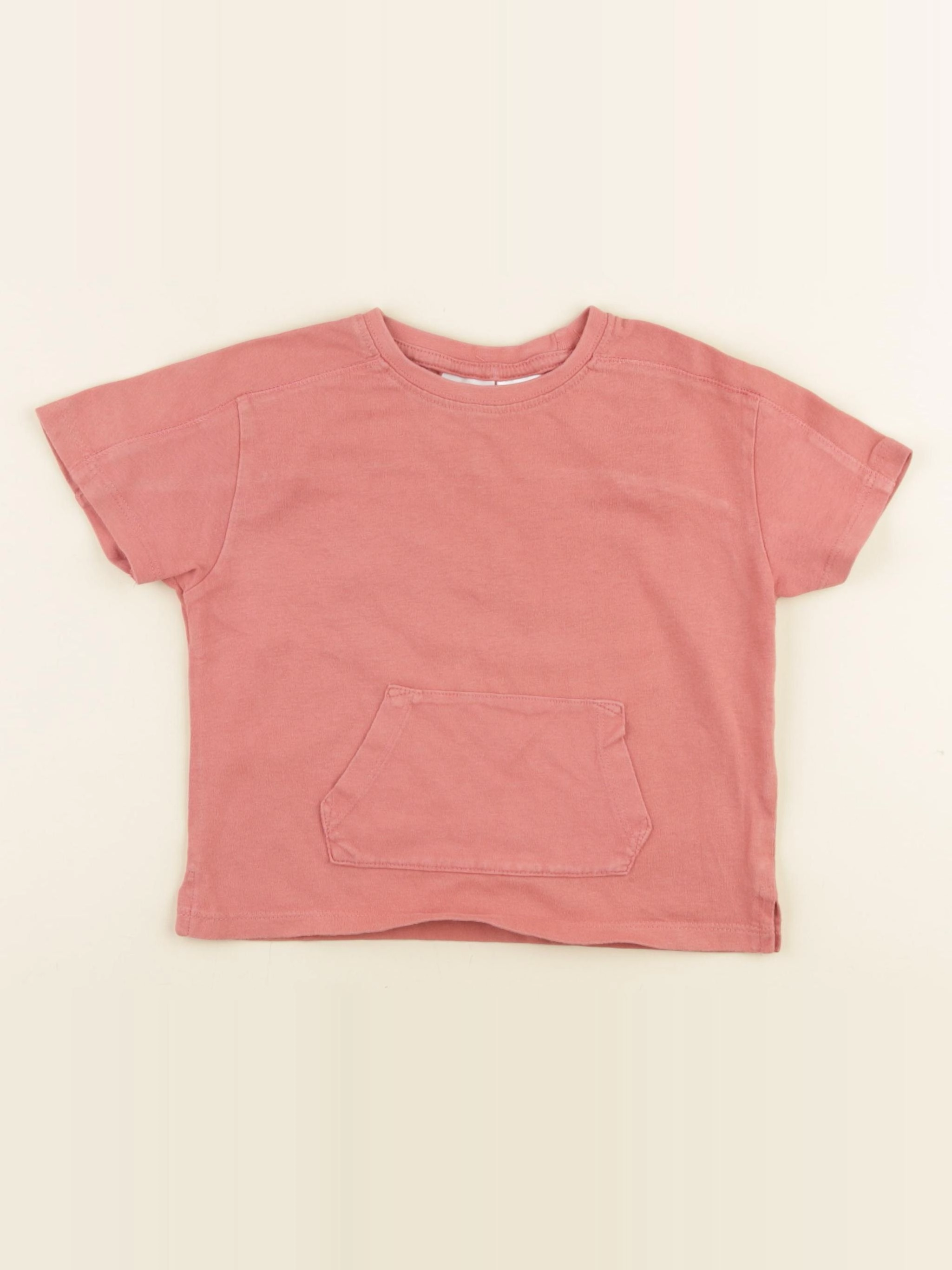 Zara - tee-shirt rouge - 12/18 mois