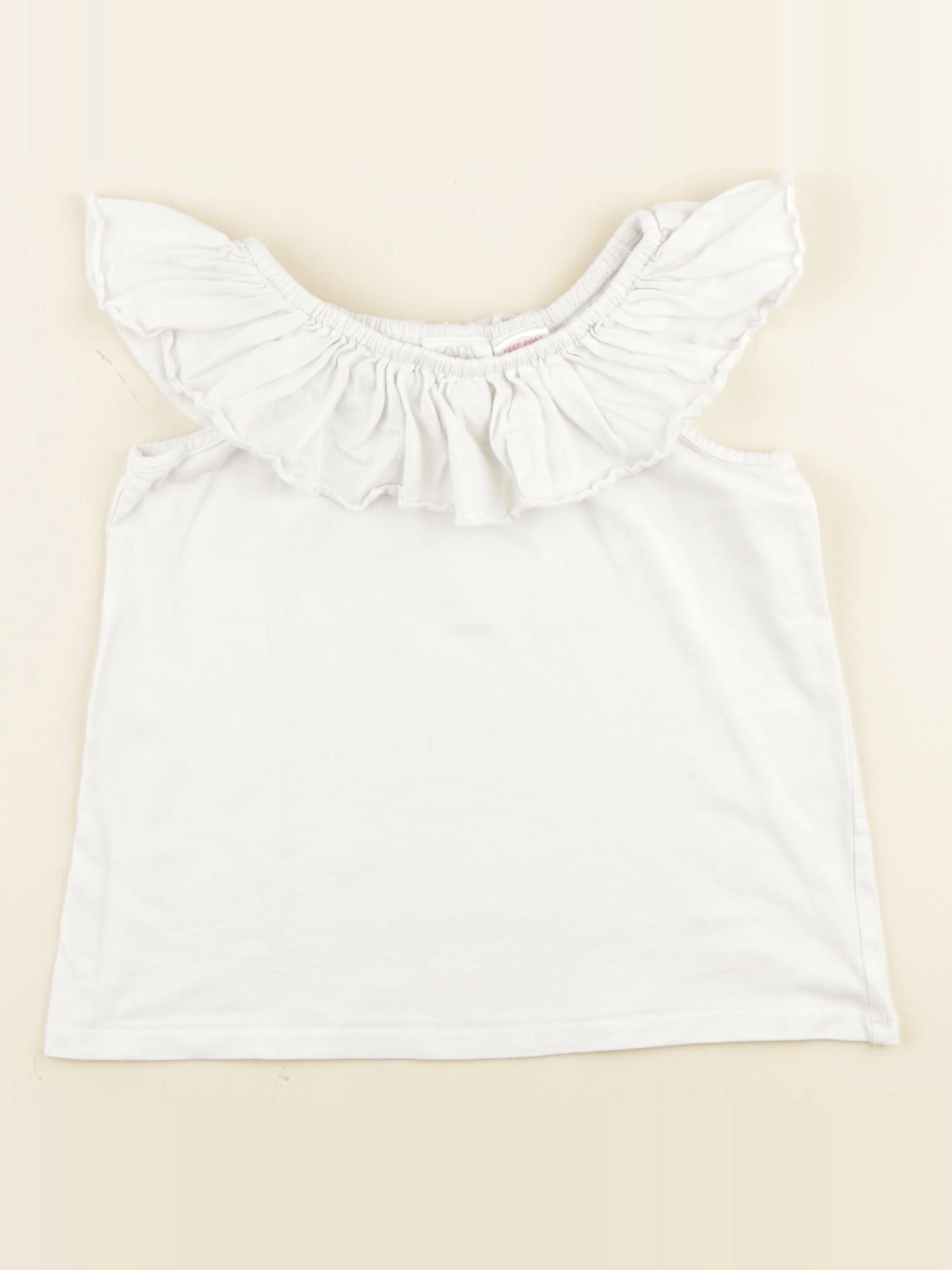 Zara - débardeur blanc - 5/6 ans