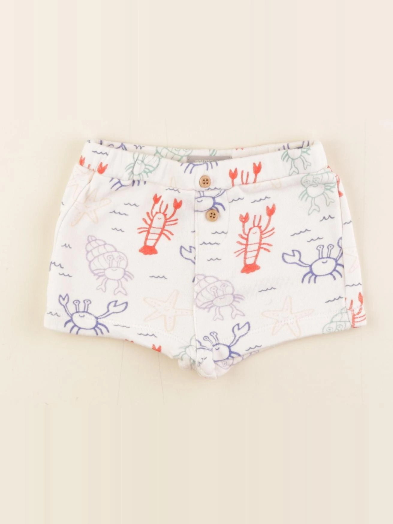 Boutchou - short multicolore - 3 mois