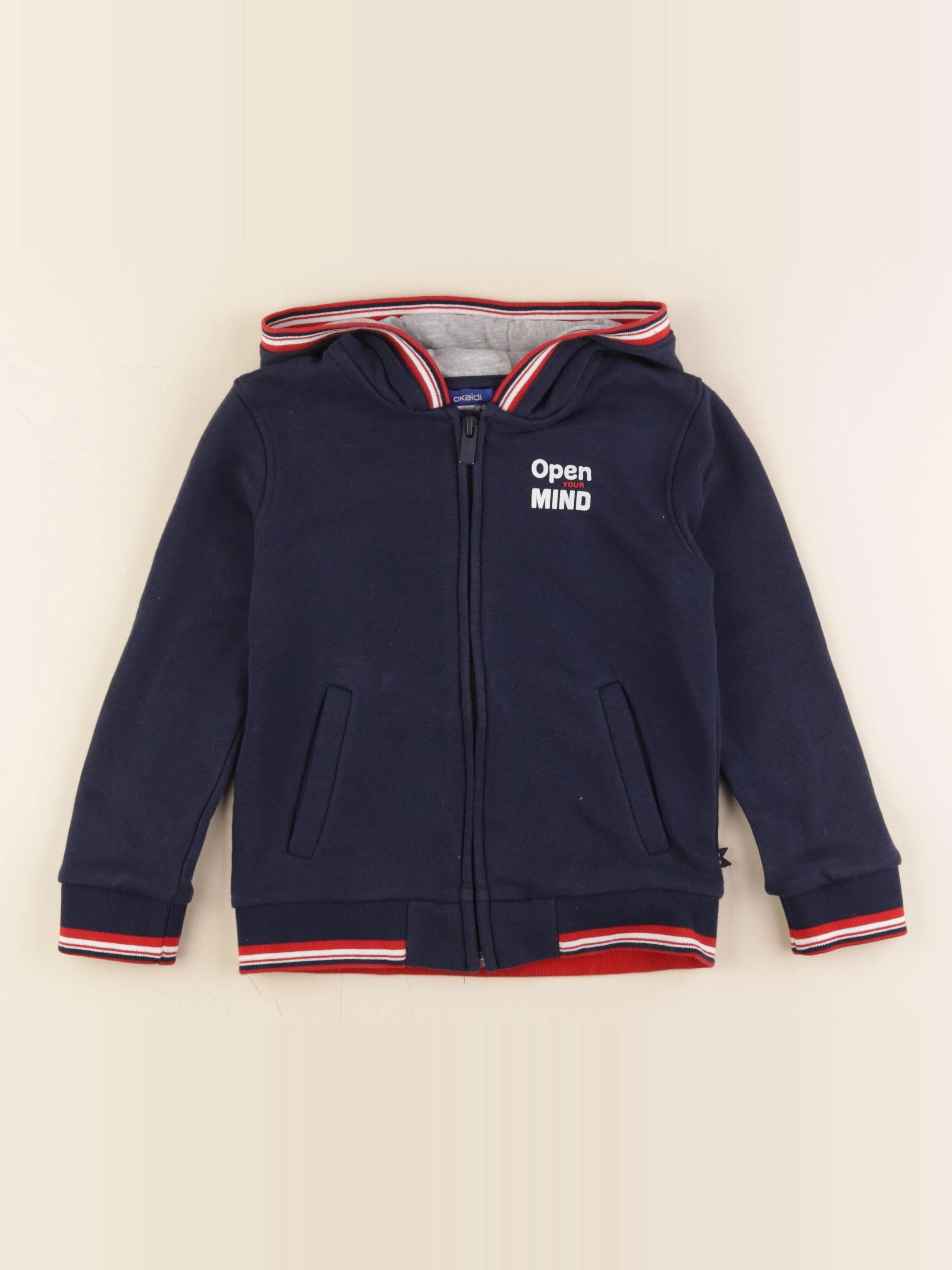 Okaidi - sweat bleu - 4 ans