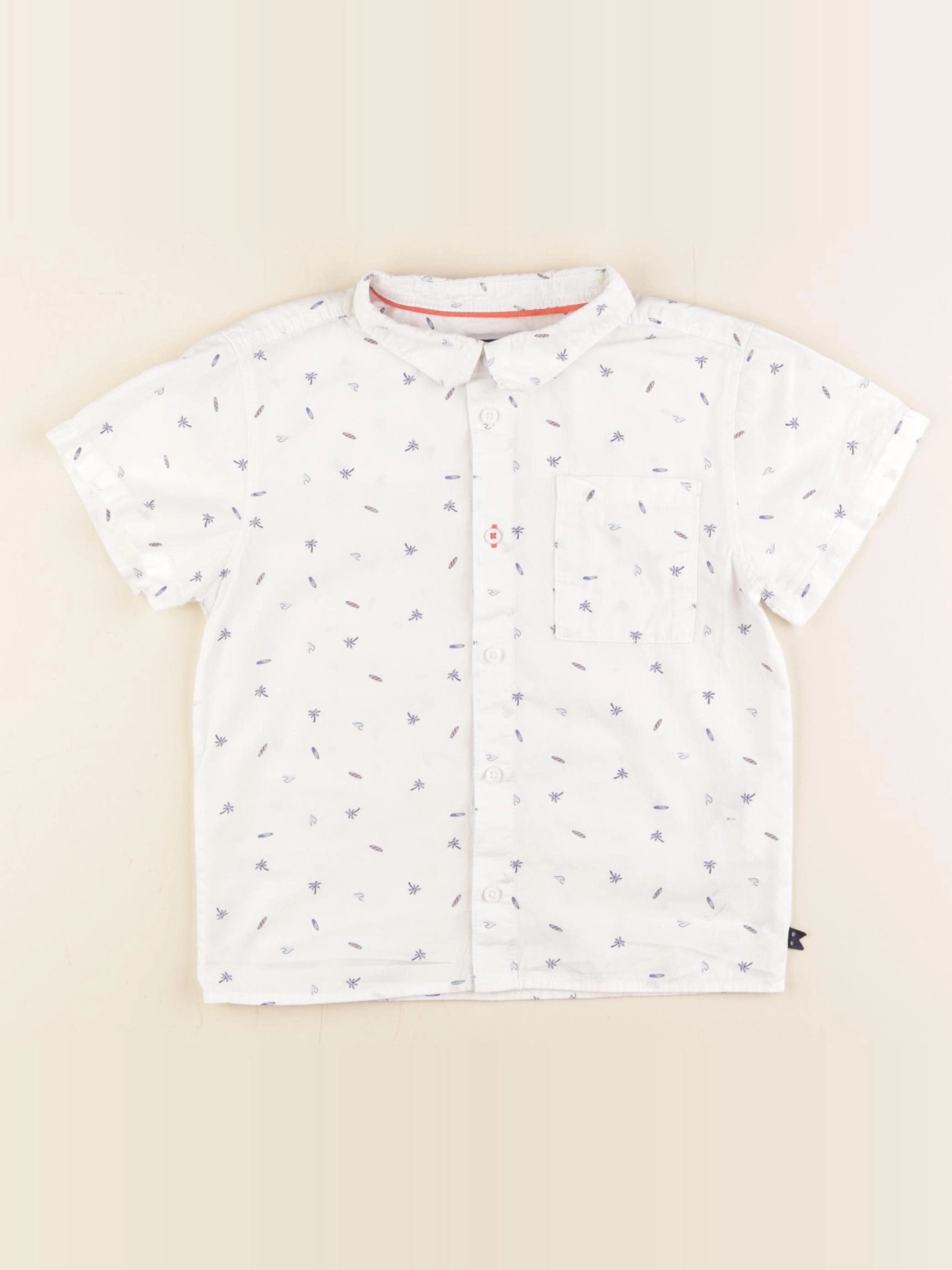 Okaidi - chemise blanc - 4 ans
