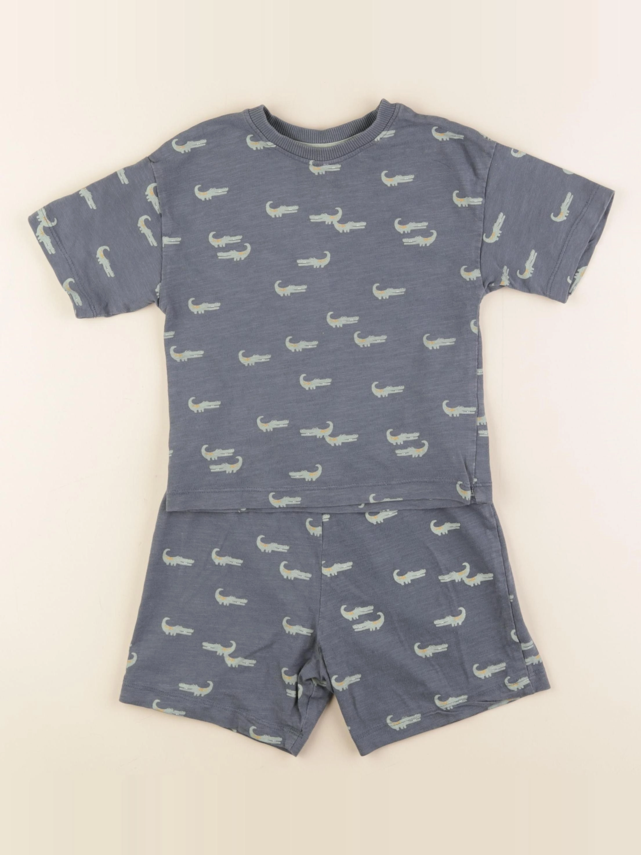 Next - pyjama coton gris - 12/18 mois